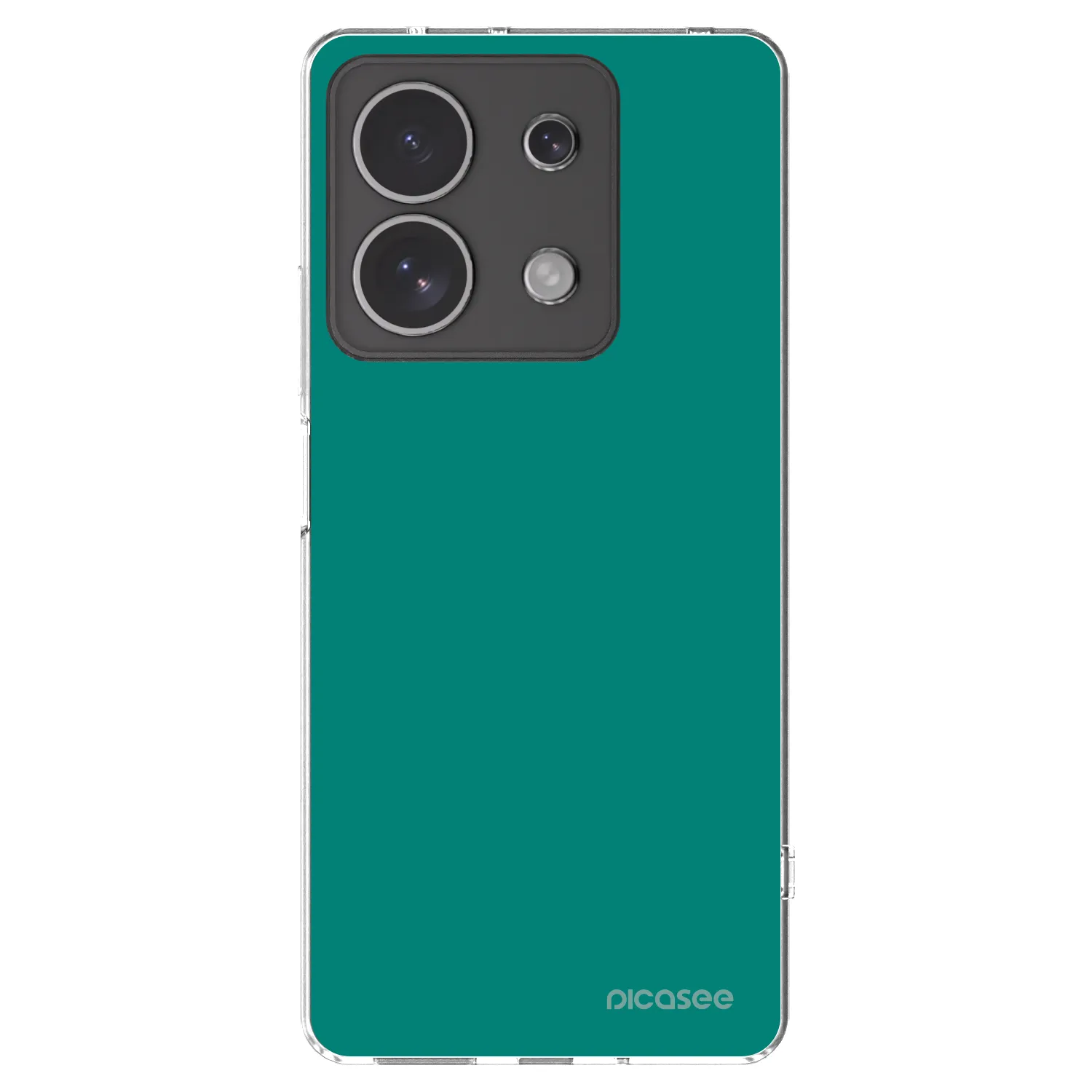 Picasee husă transparentă din silicon pentru Xiaomi Redmi Note 13 4G - Emerald Mist