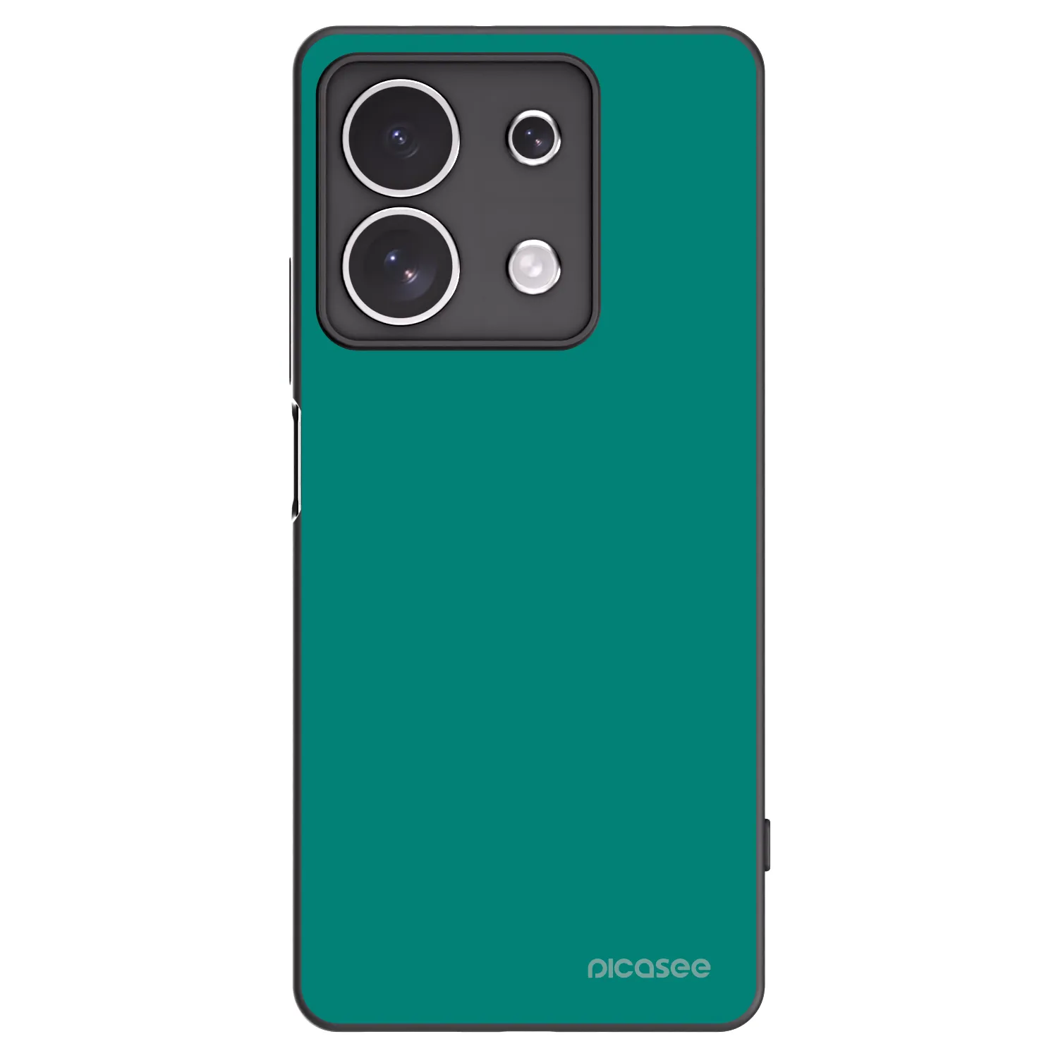 Picasee husă neagră din silicon pentru Xiaomi Redmi Note 13 4G - Emerald Mist