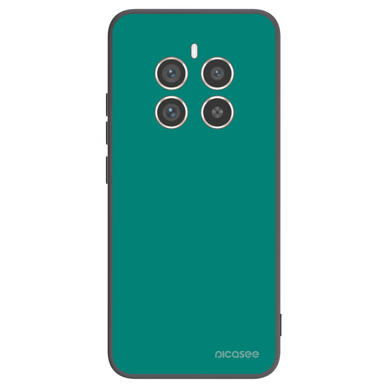 Picasee husă neagră din silicon pentru Realme 12 Pro 5G - Emerald Mist