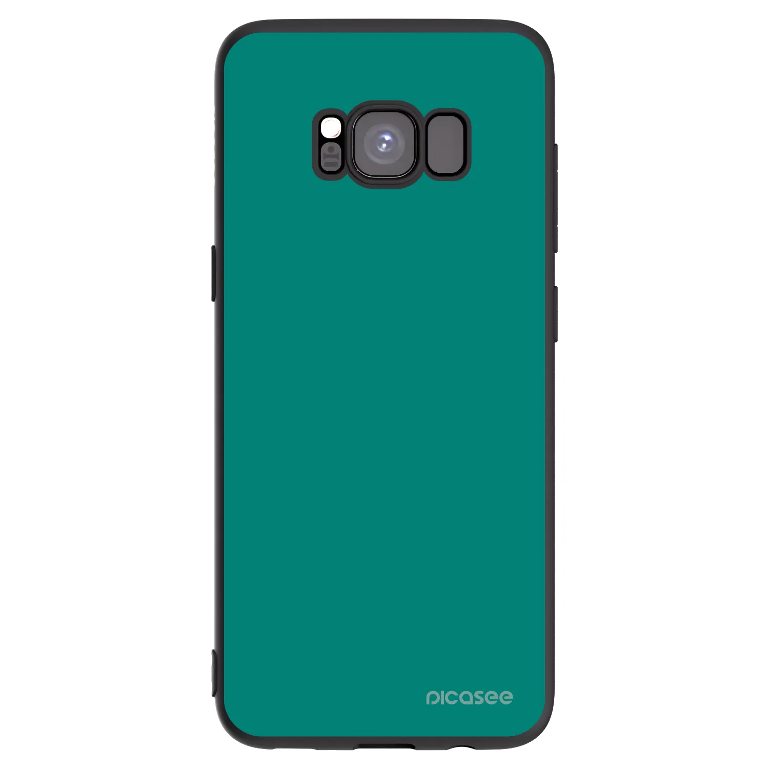 Picasee husă neagră din silicon pentru Samsung Galaxy S8 G950F - Emerald Mist
