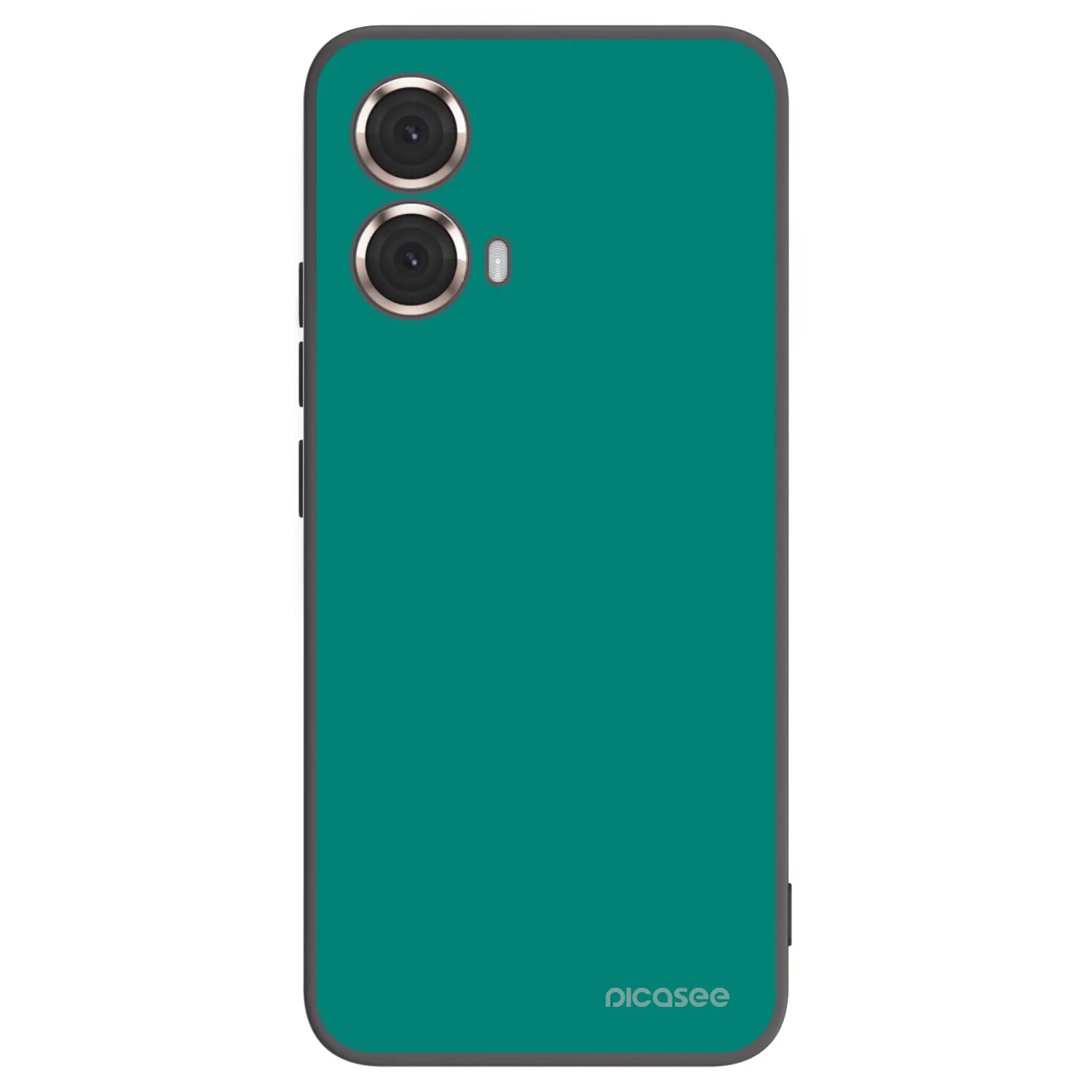 Picasee husă neagră din silicon pentru Motorola Moto G85 - Emerald Mist