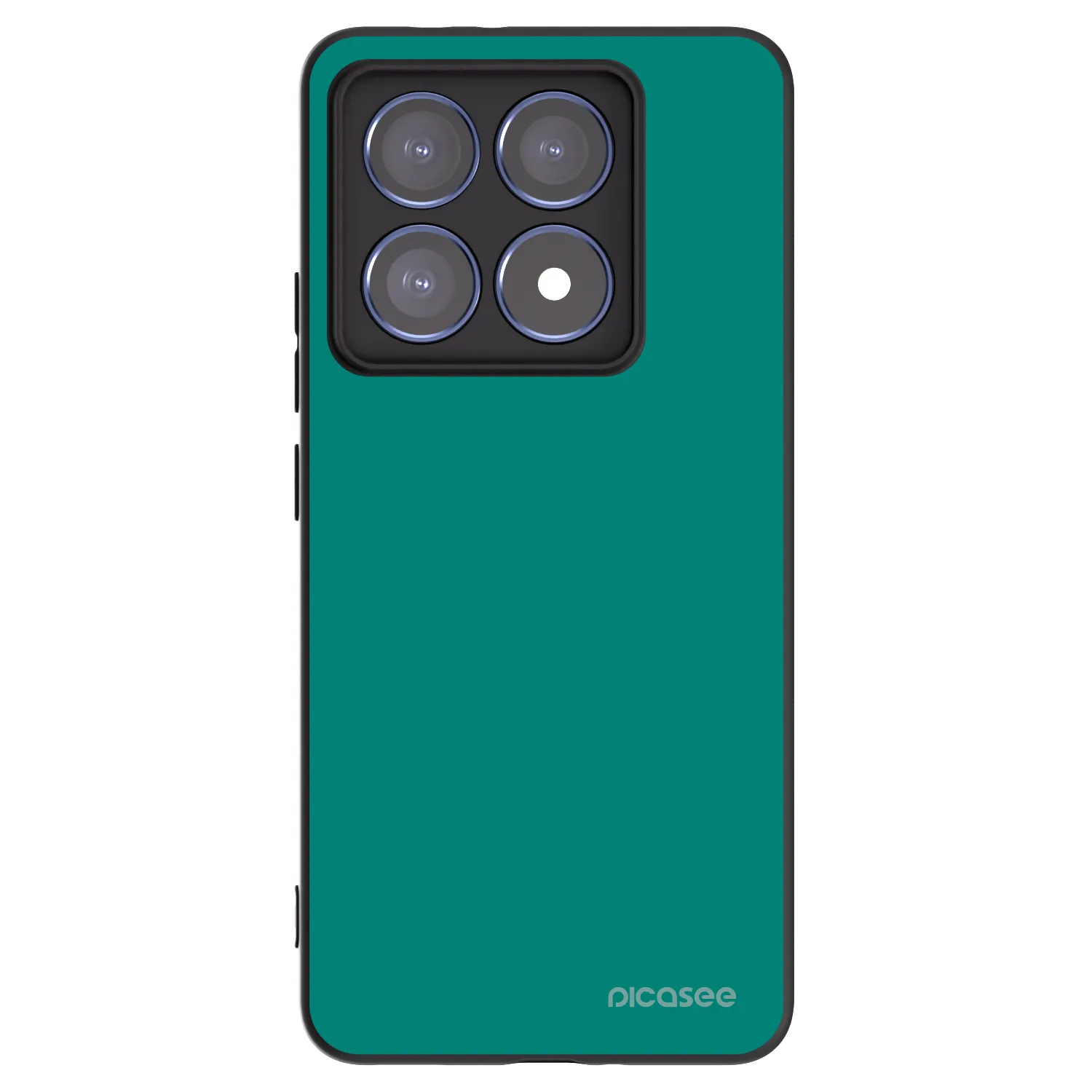 Picasee husă neagră din silicon pentru Xiaomi 14T Pro - Emerald Mist