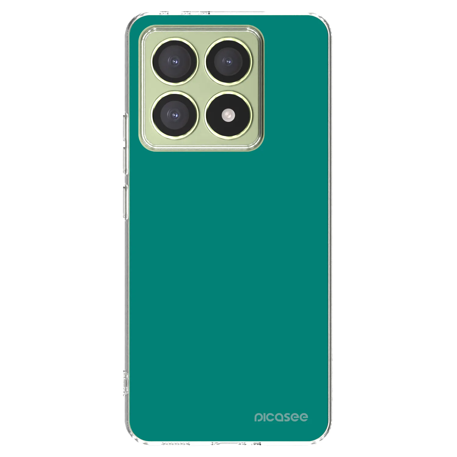 Picasee husă transparentă din silicon pentru Xiaomi 14T - Emerald Mist