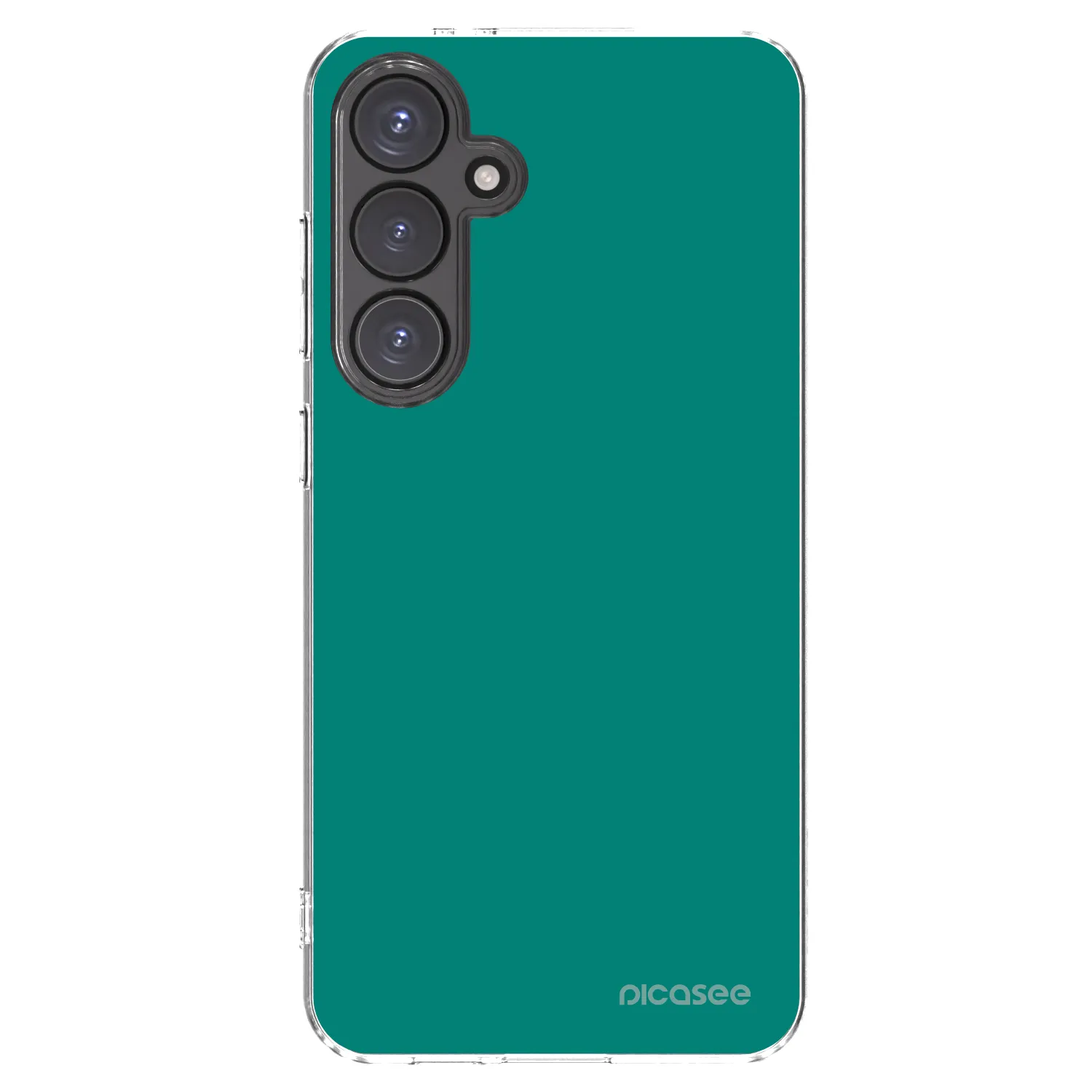 Picasee husă transparentă din silicon pentru Samsung Galaxy S24 FE S721B - Emerald Mist