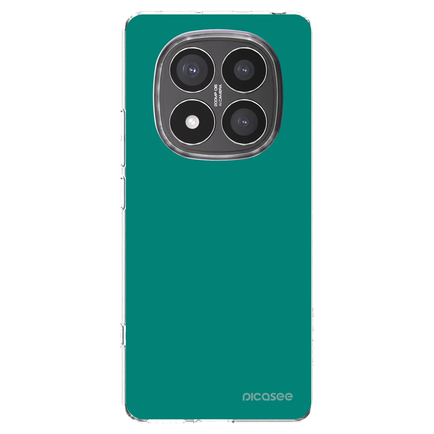 Picasee husă transparentă din silicon pentru Xiaomi Redmi Note 14 Pro+ 5G - Emerald Mist