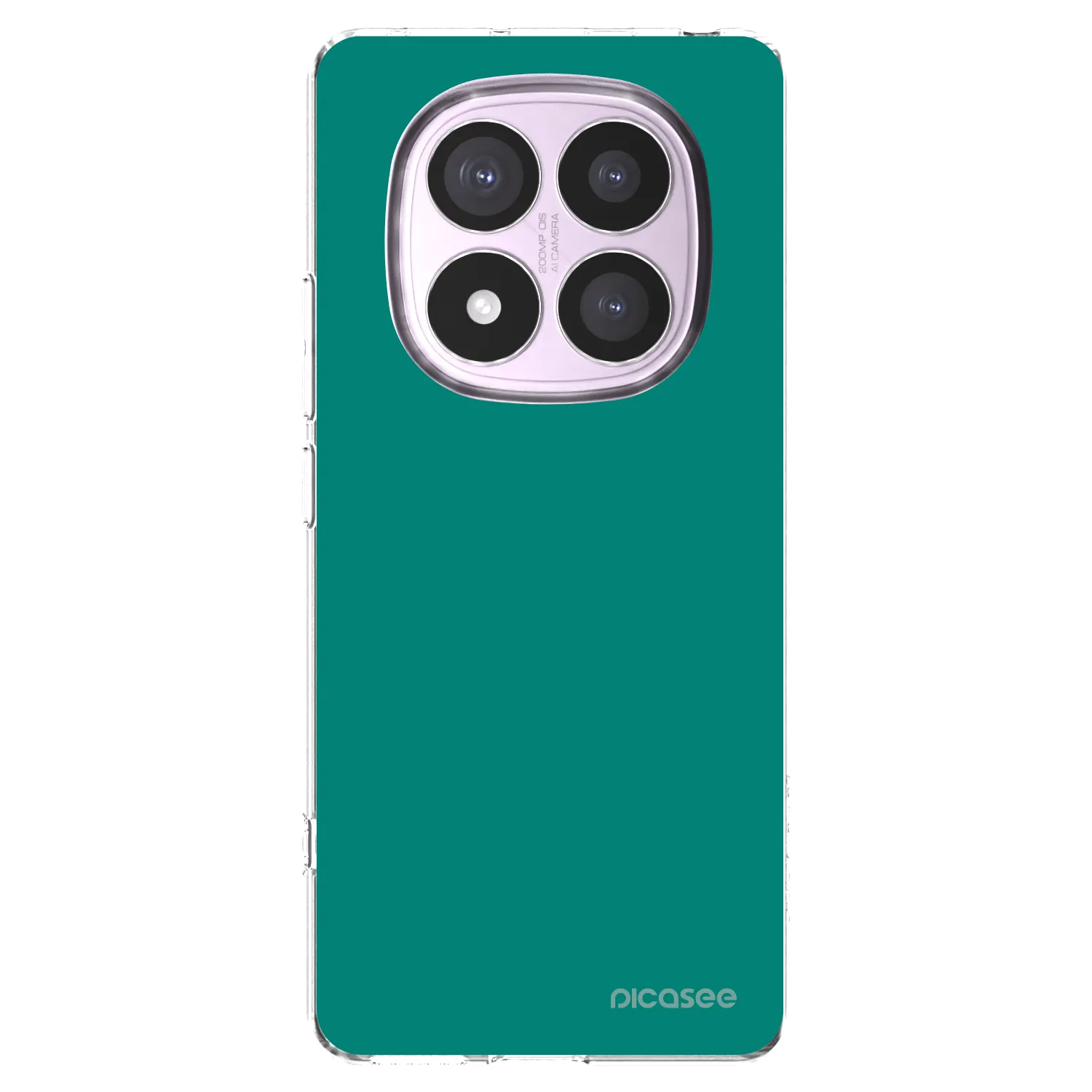 Picasee husă transparentă din silicon pentru Xiaomi Redmi Note 14 Pro 5G - Emerald Mist