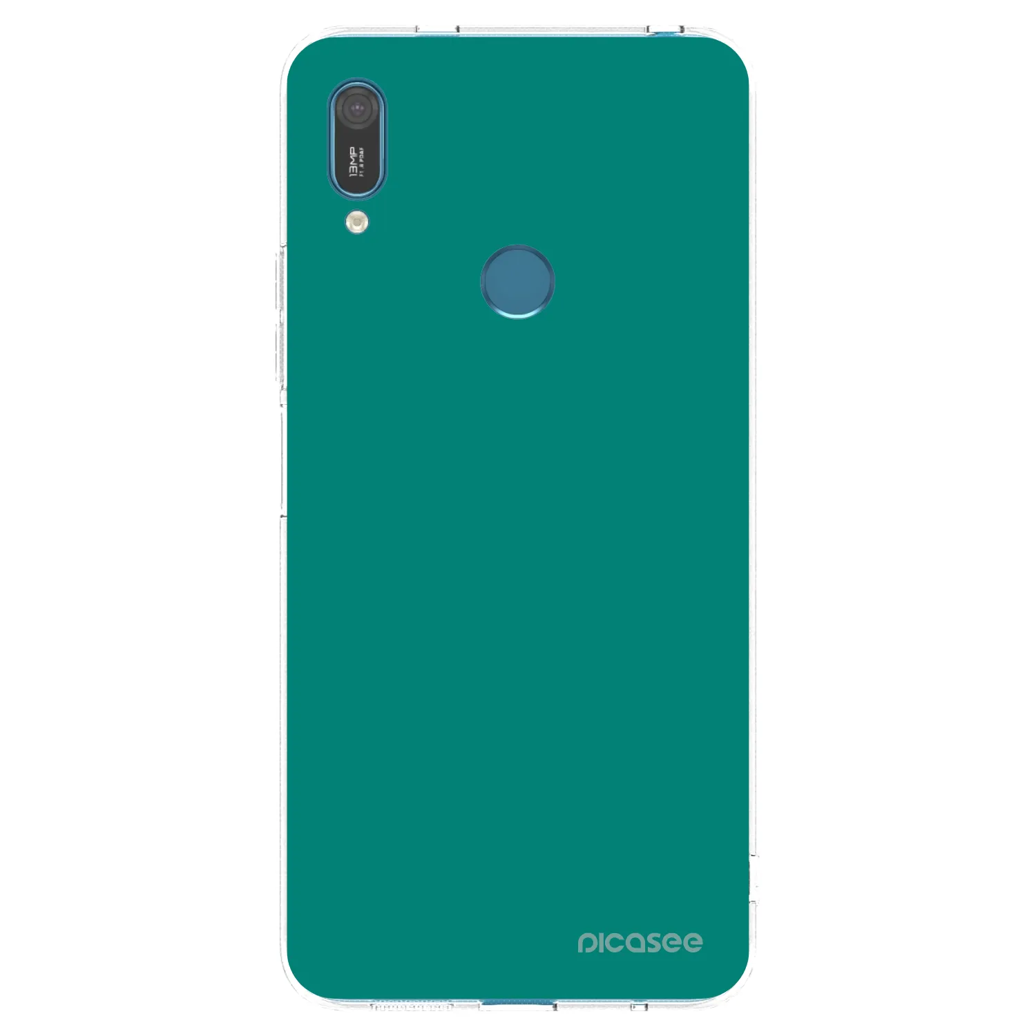 Picasee husă transparentă din silicon pentru Huawei Y7 2019 - Emerald Mist