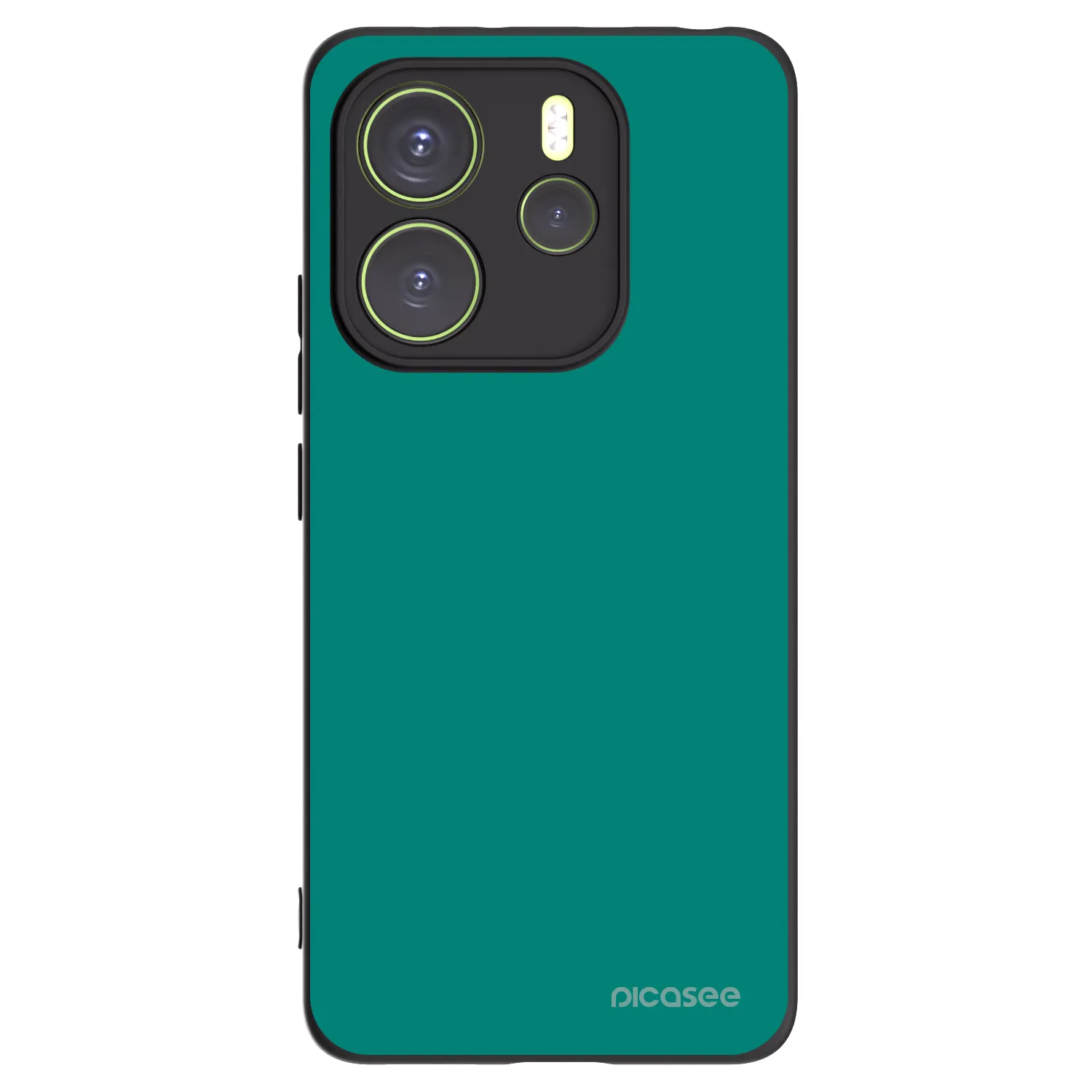 Picasee husă neagră din silicon pentru Xiaomi Redmi Note 14 4G - Emerald Mist
