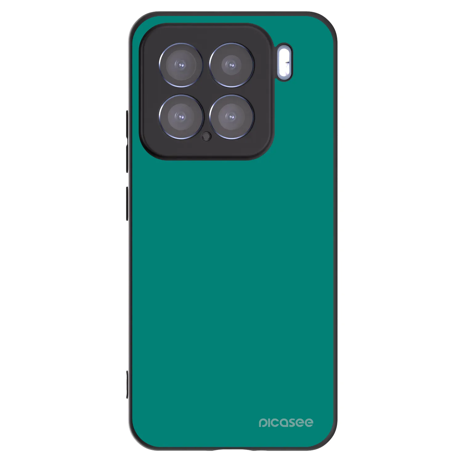 Picasee husă neagră din silicon pentru Xiaomi 15 - Emerald Mist