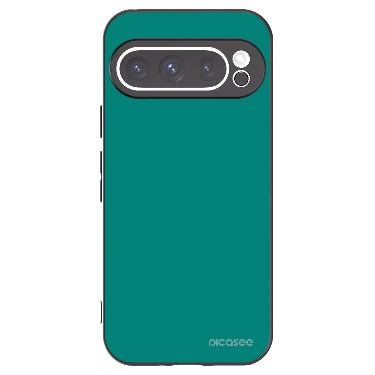 Picasee husă neagră din silicon pentru Google Pixel 9 Pro - Emerald Mist
