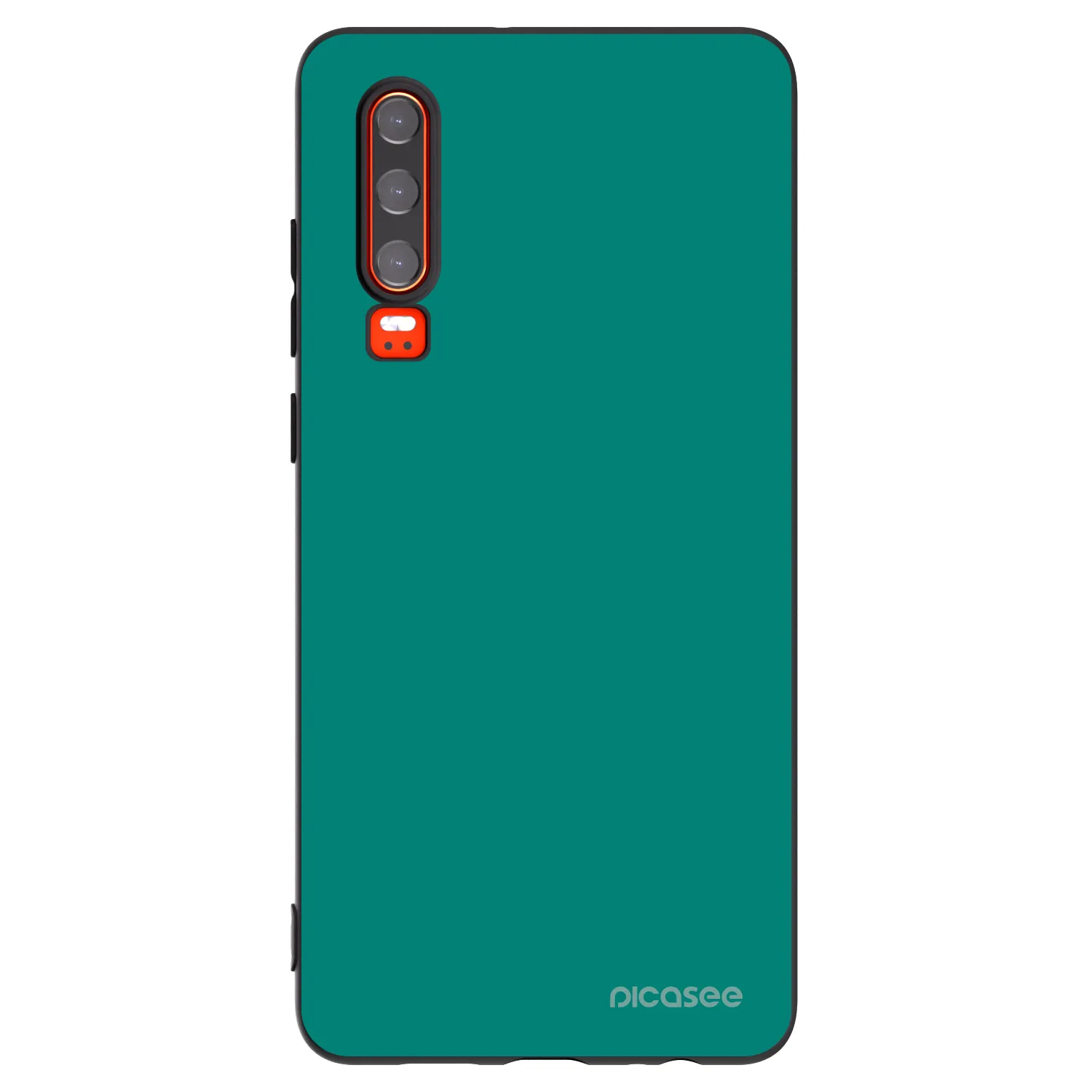Picasee husă neagră din silicon pentru Huawei P30 - Emerald Mist