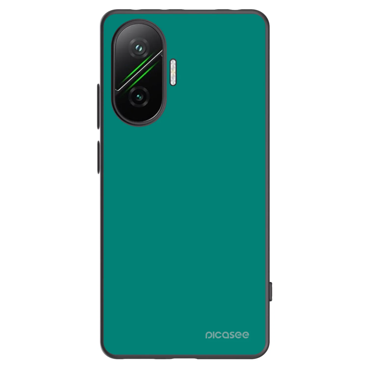 Picasee husă neagră din silicon pentru Xiaomi Poco F7 Pro 5G - Emerald Mist