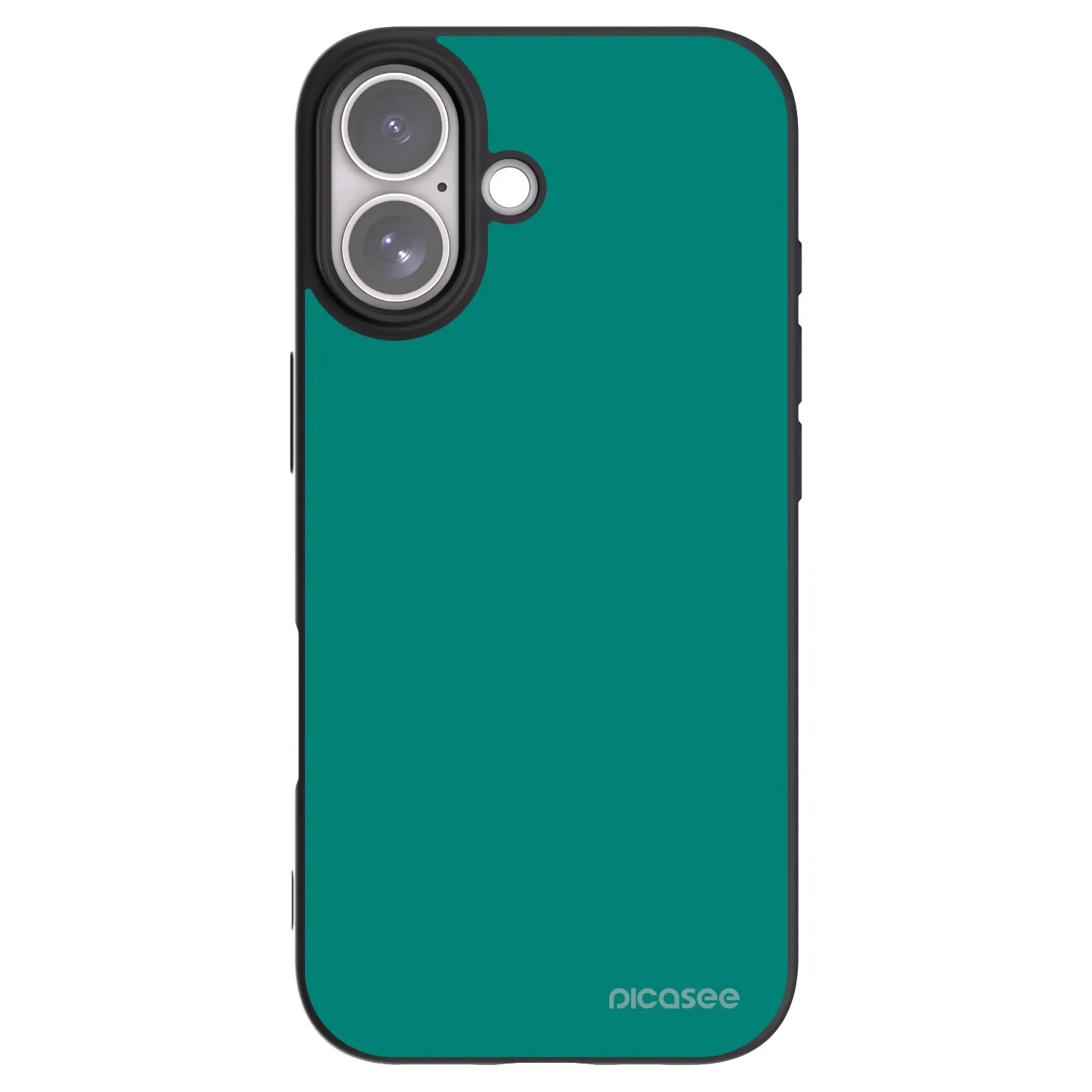 Picasee husă neagră din silicon pentru Apple iPhone 17 - Emerald Mist