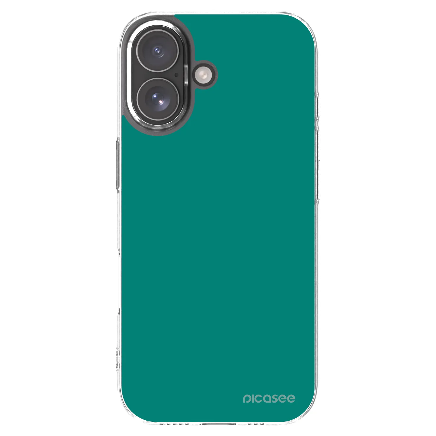 Picasee husă transparentă din silicon pentru Apple iPhone 17 - Emerald Mist