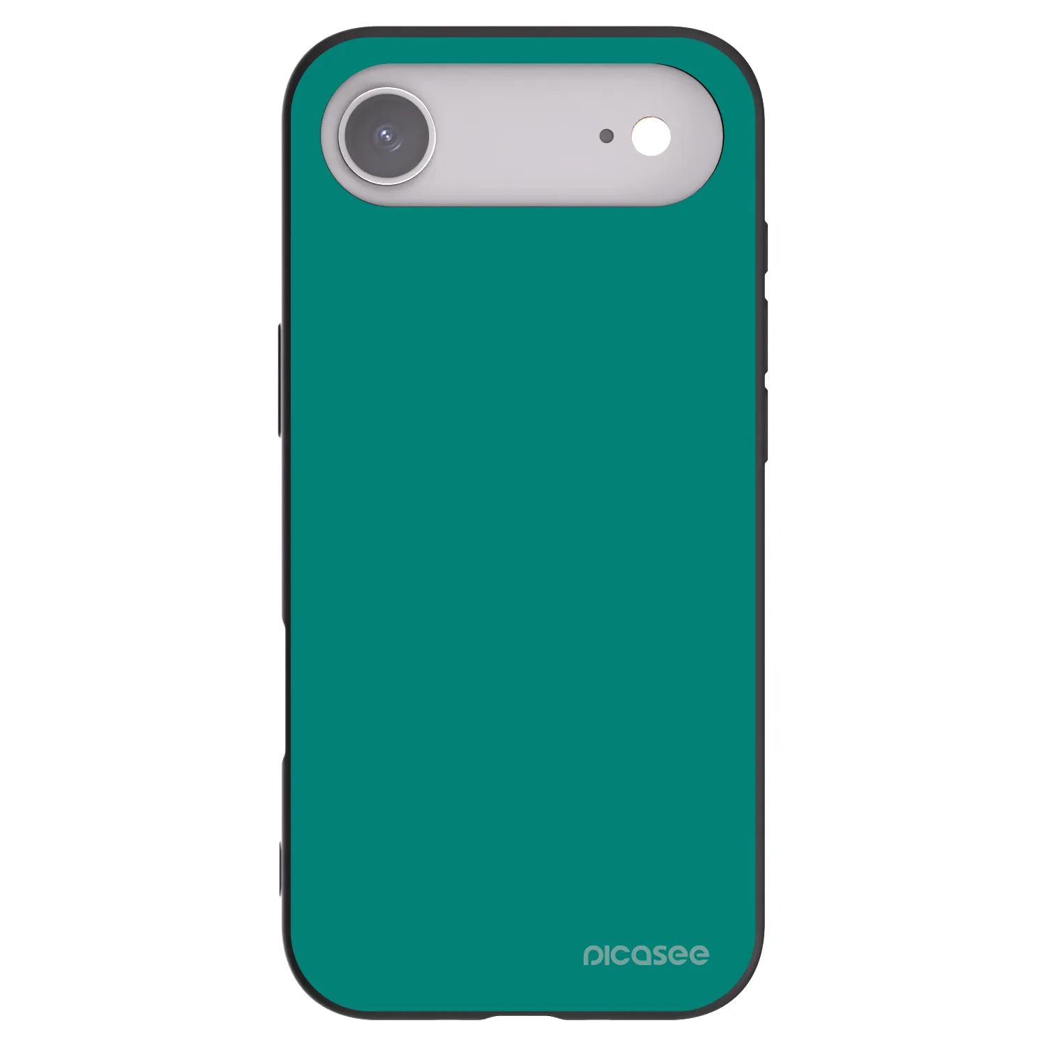 Picasee husă neagră din silicon pentru Apple iPhone Air - Emerald Mist