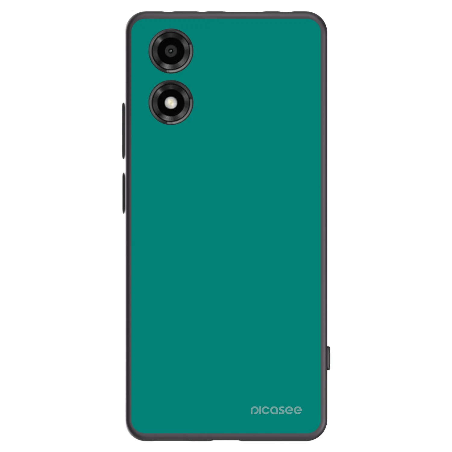 Picasee husă neagră din silicon pentru Motorola Moto E14 - Emerald Mist