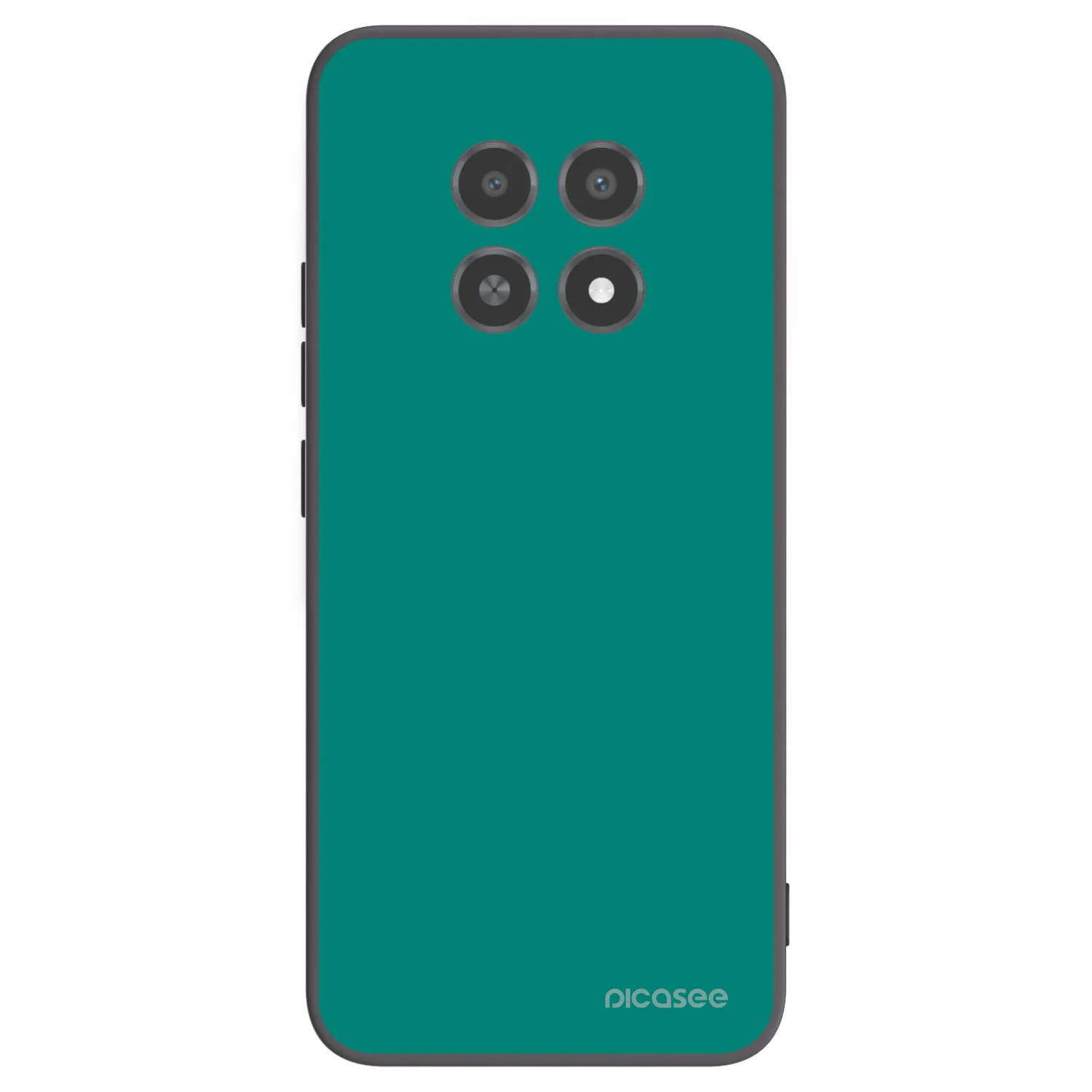 Picasee husă neagră din silicon pentru Realme 12X - Emerald Mist