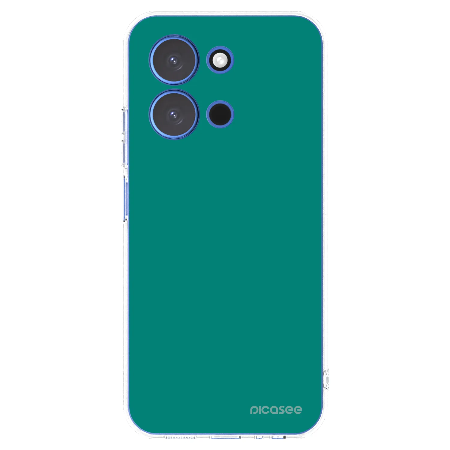 Picasee husă transparentă din silicon pentru Xiaomi Redmi 15C 4G - Emerald Mist