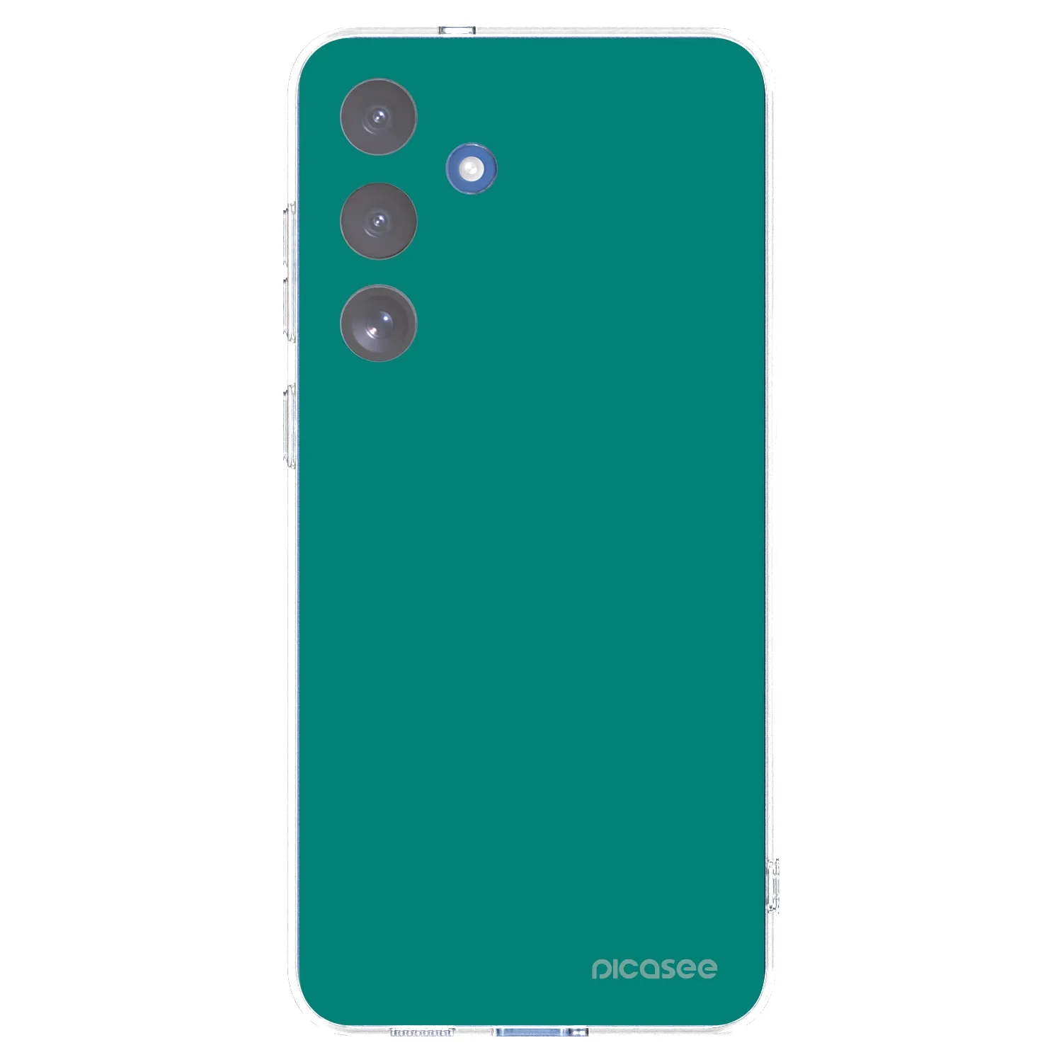 Picasee husă transparentă din silicon pentru Samsung Galaxy S25 FE 5G - Emerald Mist