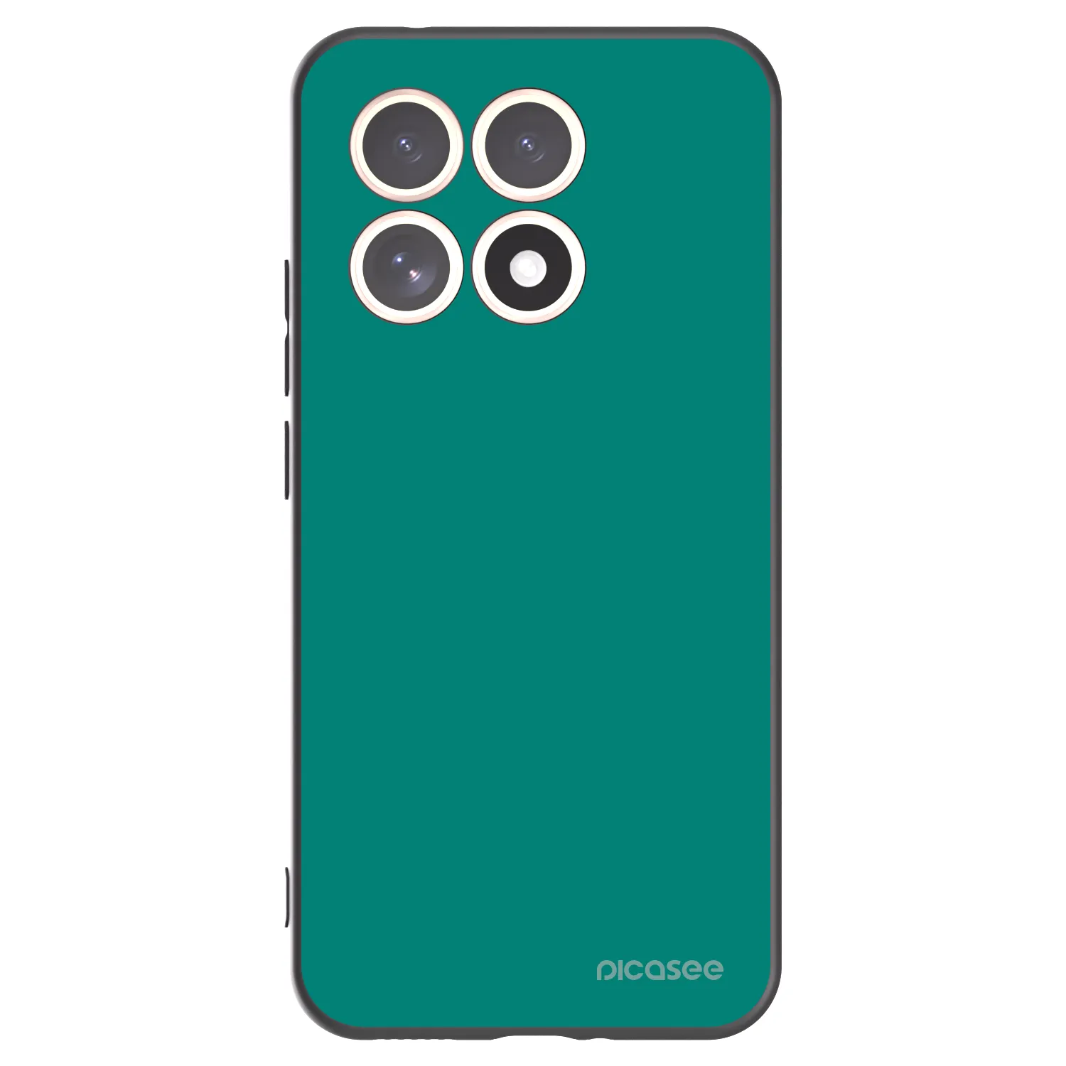 Picasee husă neagră din silicon pentru Xiaomi 15T - Emerald Mist
