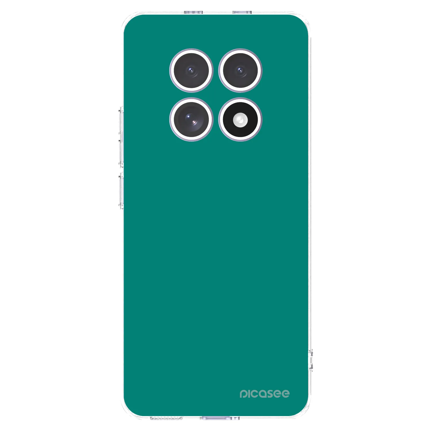 Picasee husă transparentă din silicon pentru Xiaomi Redmi Note 15 - Emerald Mist