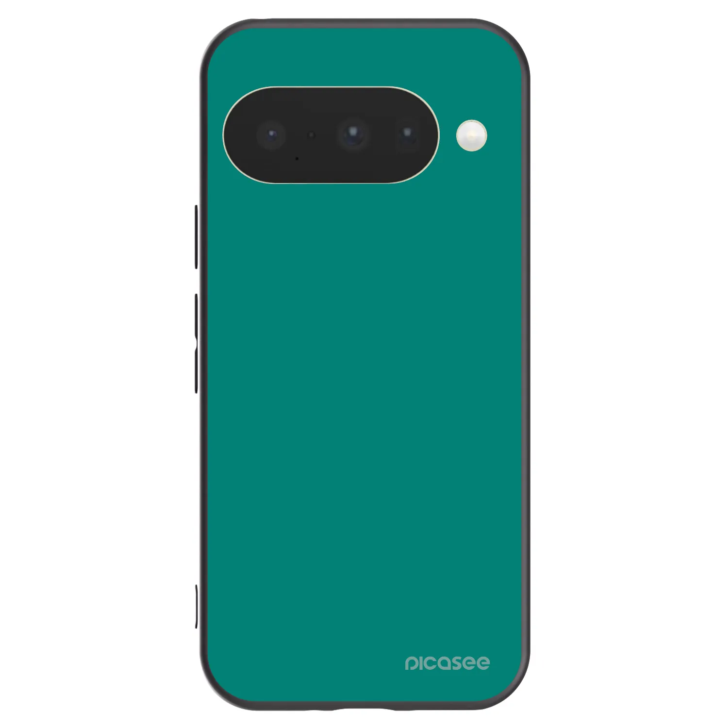 Picasee husă neagră din silicon pentru Google Pixel 10 - Emerald Mist
