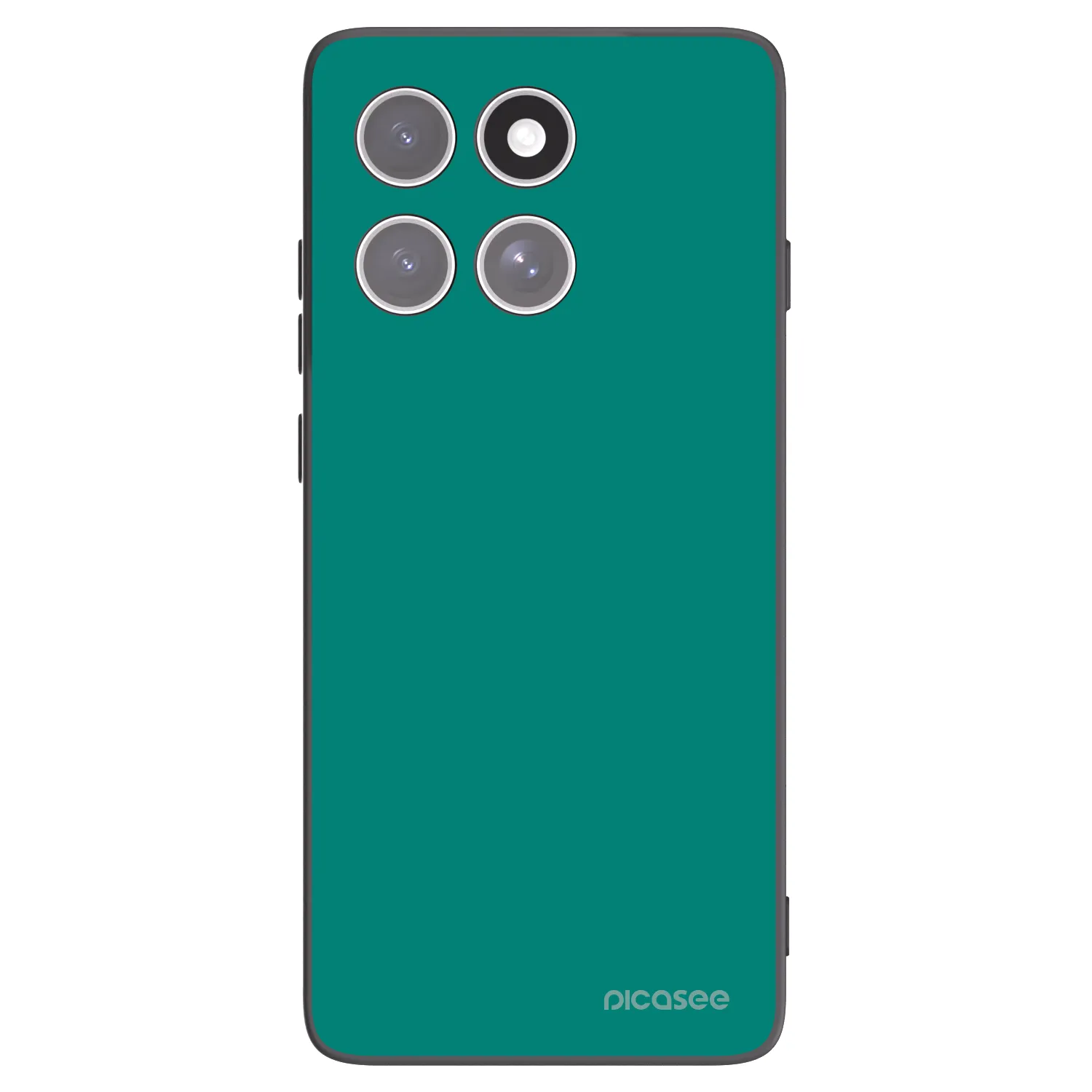 Picasee husă neagră din silicon pentru Motorola Edge 60 Fusion - Emerald Mist