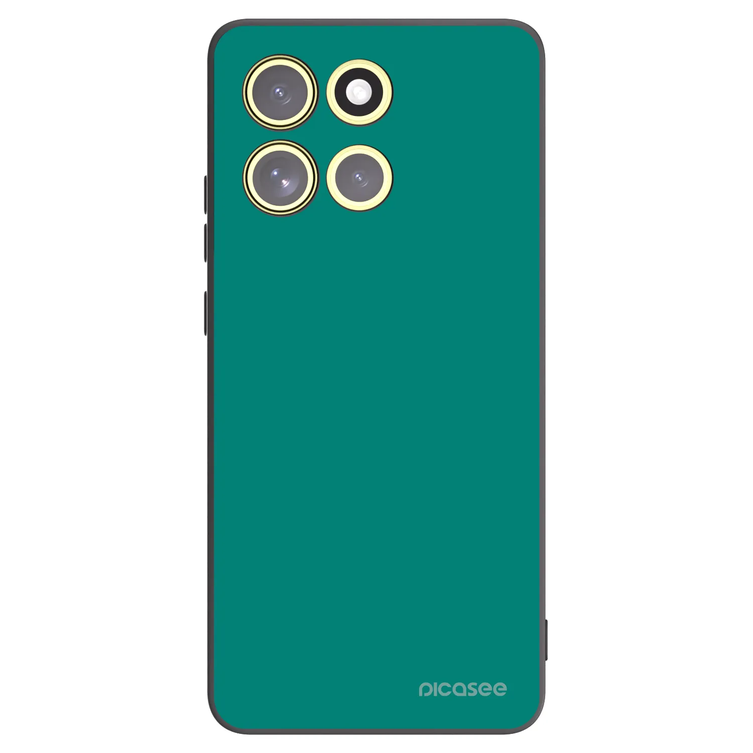 Picasee husă neagră din silicon pentru Motorola Moto G86 Power 5G - Emerald Mist