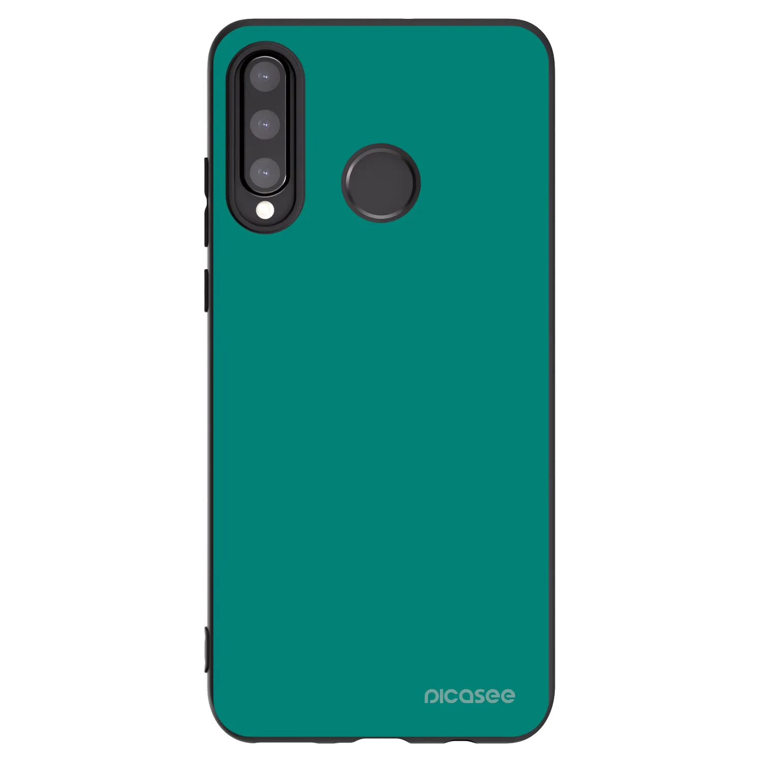 Picasee husă neagră din silicon pentru Huawei P30 Lite - Emerald Mist