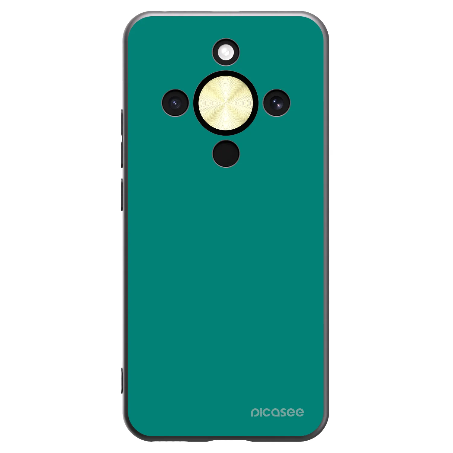 Picasee husă neagră din silicon pentru Honor Magic8 Lite 5G - Emerald Mist