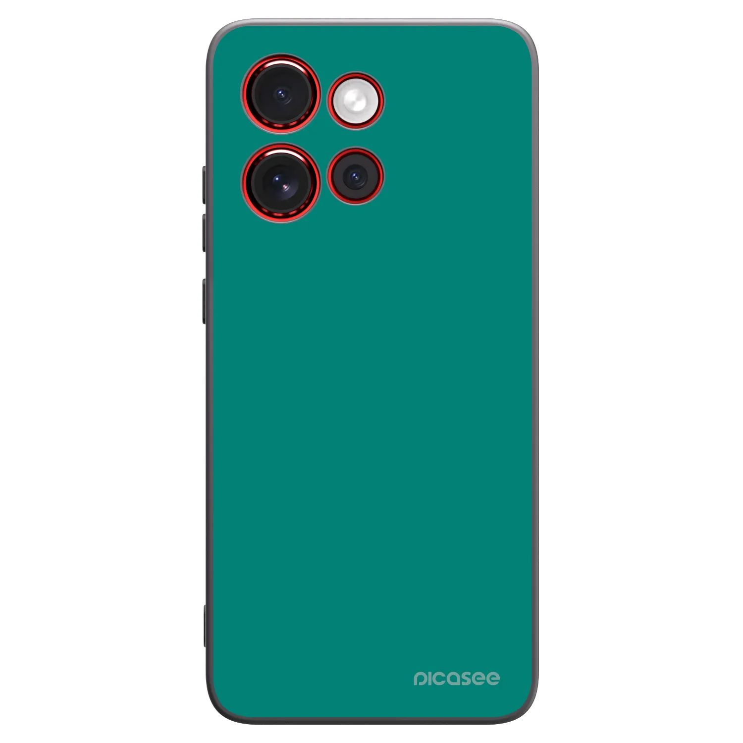 Picasee husă neagră din silicon pentru Motorola Edge 60 Neo 5G - Emerald Mist