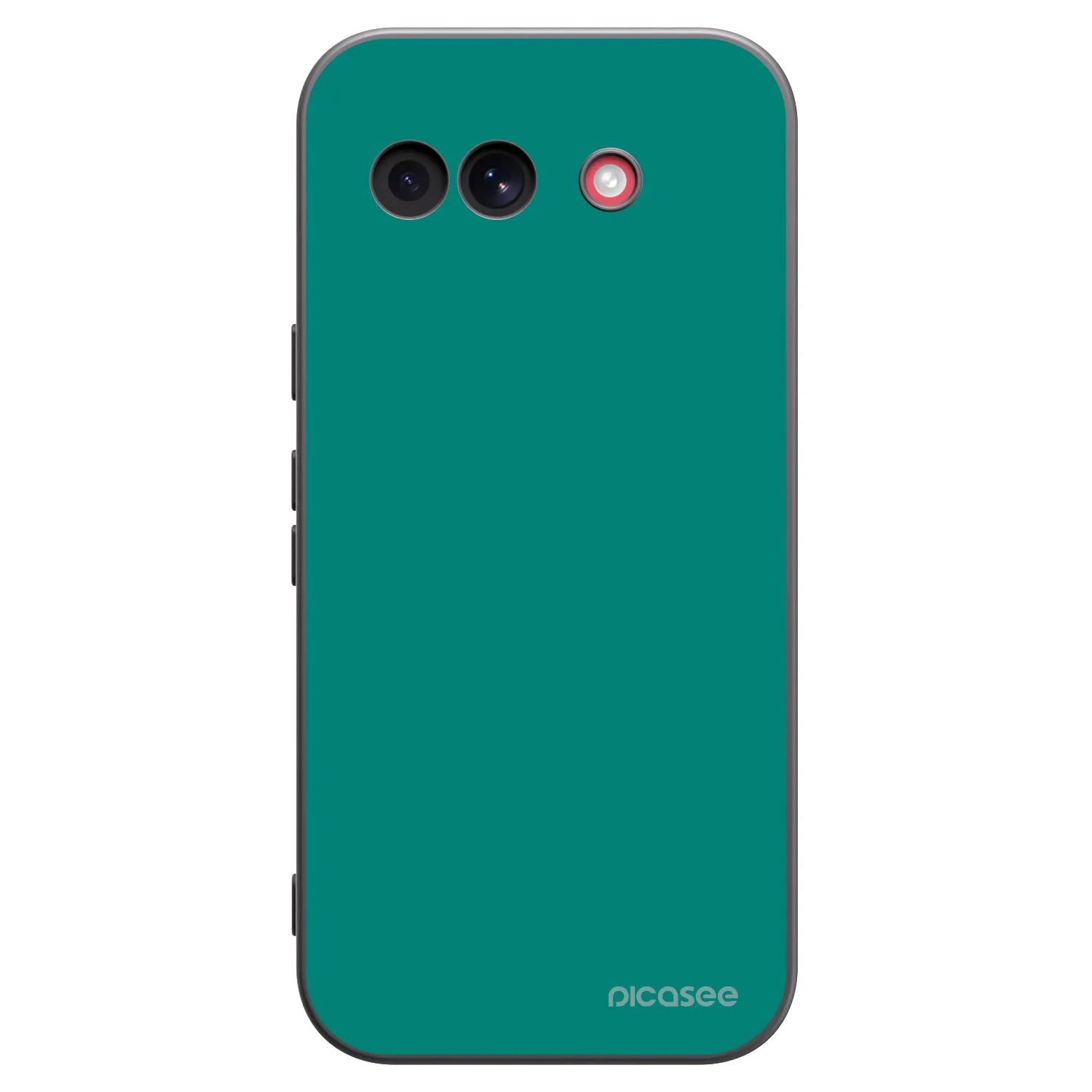 Picasee husă neagră din silicon pentru Google Pixel 10a - Emerald Mist