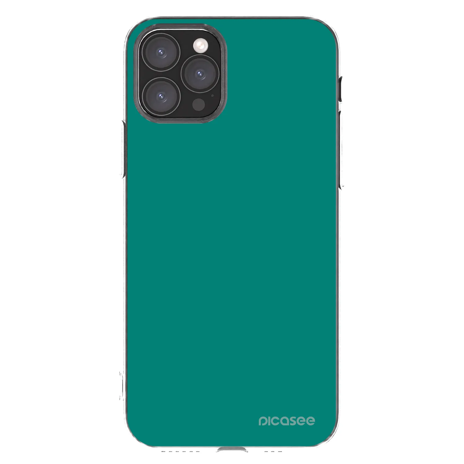 Picasee husă transparentă din silicon pentru Apple iPhone 11 Pro - Emerald Mist