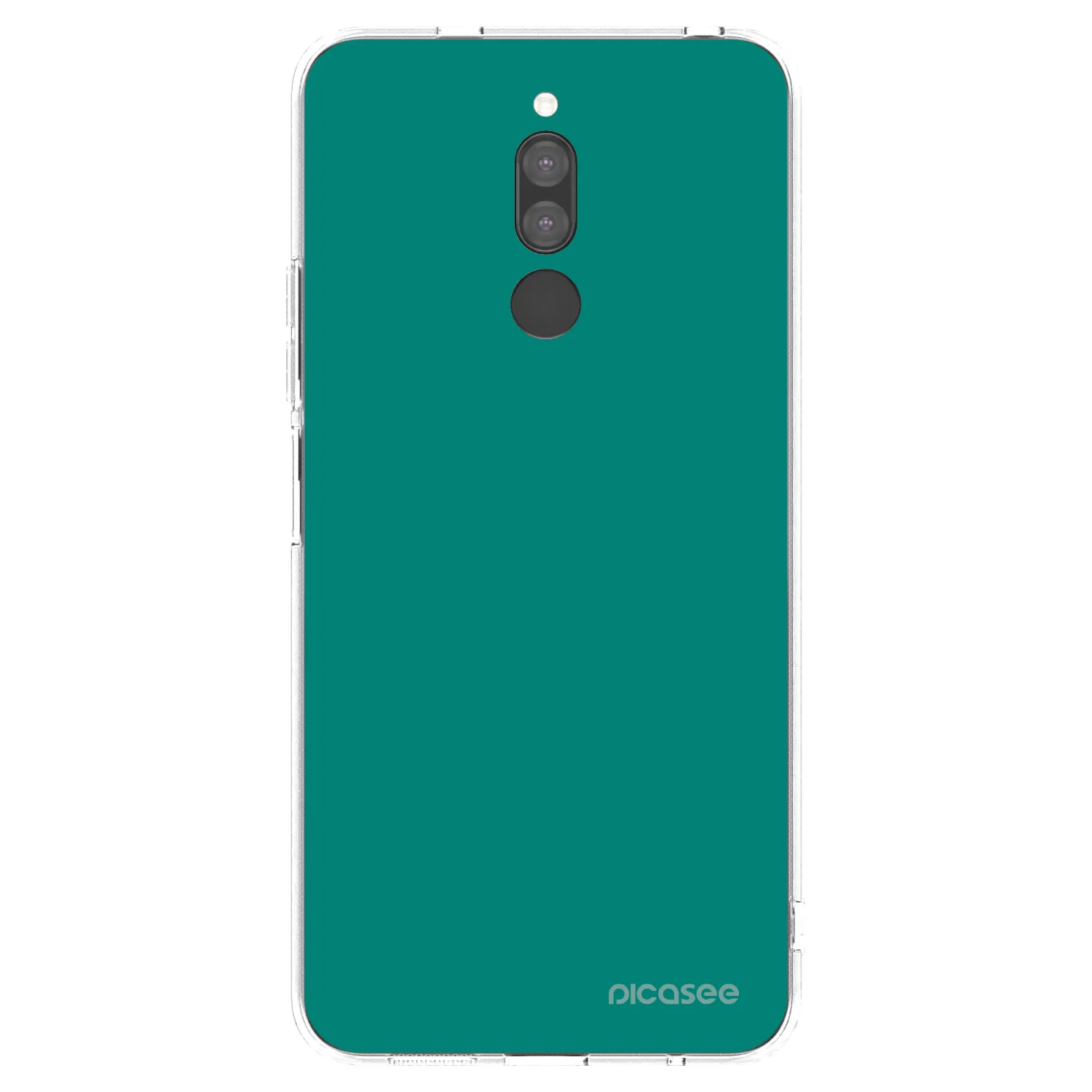 Picasee husă transparentă din silicon pentru Xiaomi Redmi 8 - Emerald Mist