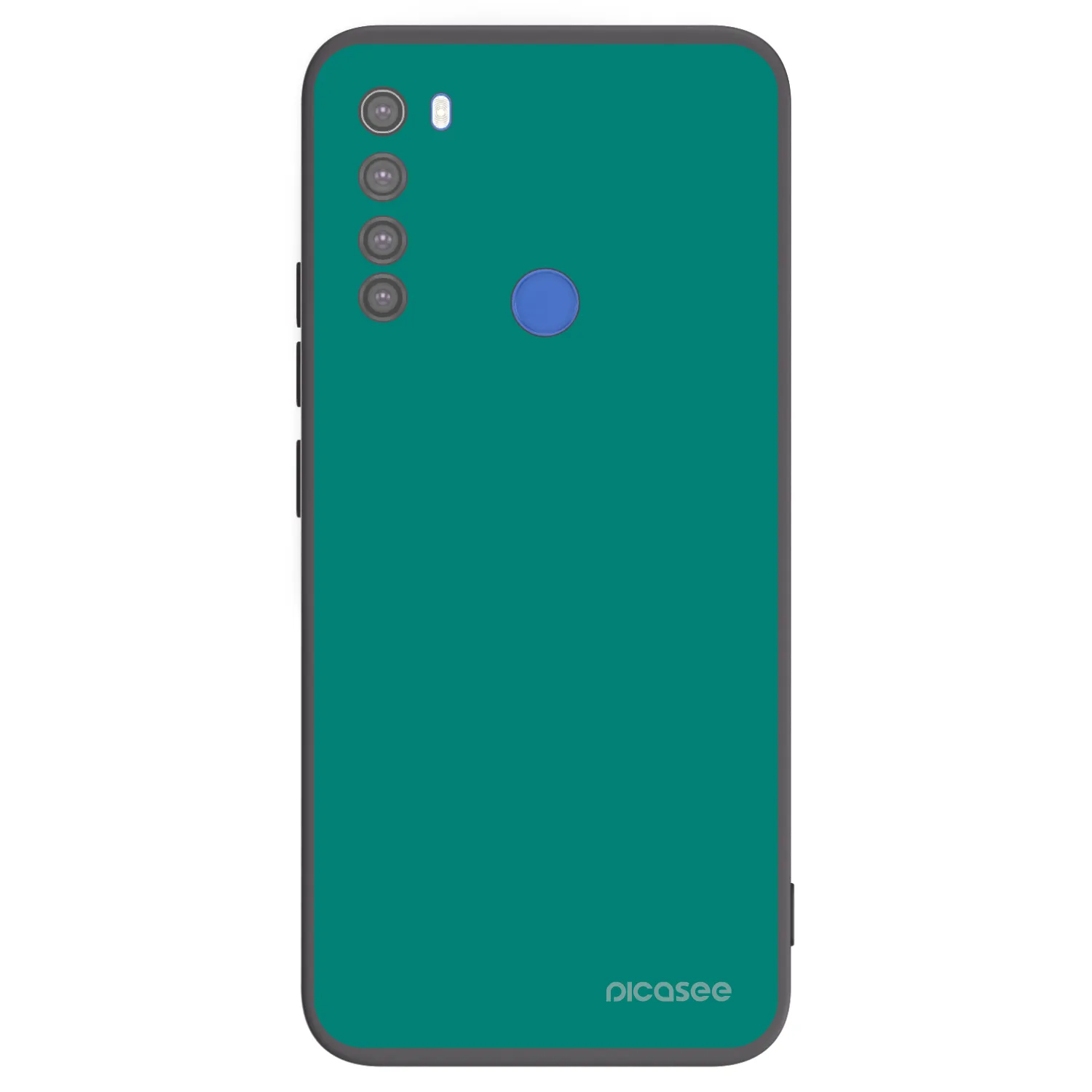 Picasee husă neagră din silicon pentru Xiaomi Redmi Note 8T - Emerald Mist
