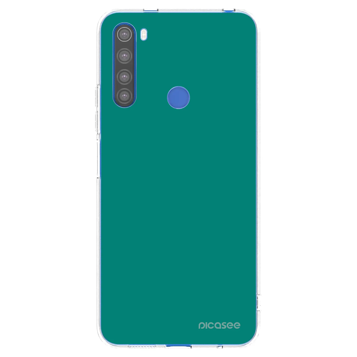 Picasee husă transparentă din silicon pentru Xiaomi Redmi Note 8T - Emerald Mist