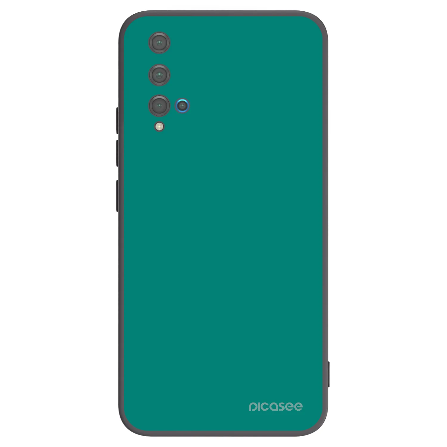 Picasee husă neagră din silicon pentru Huawei Nova 5T - Emerald Mist
