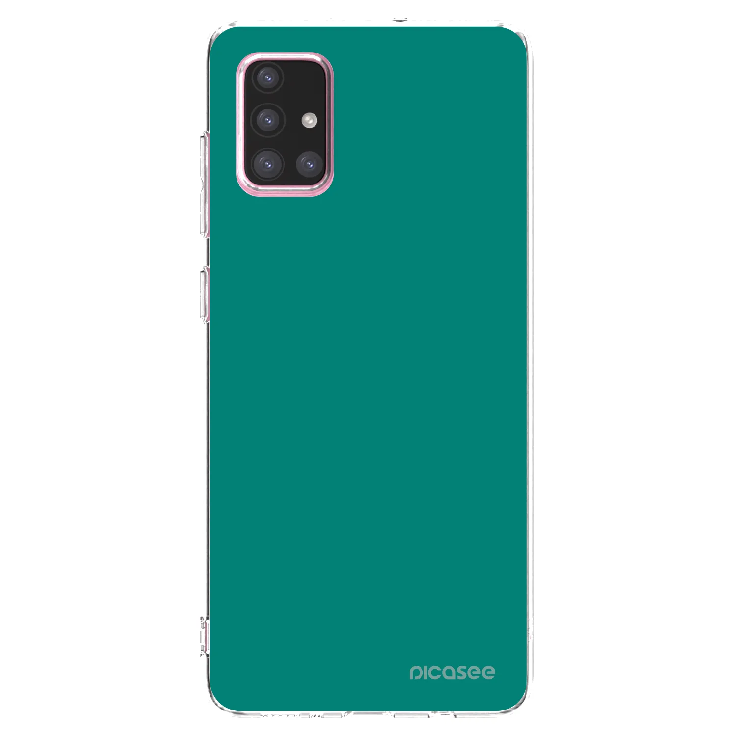 Picasee husă transparentă din silicon pentru Samsung Galaxy A71 A715F - Emerald Mist