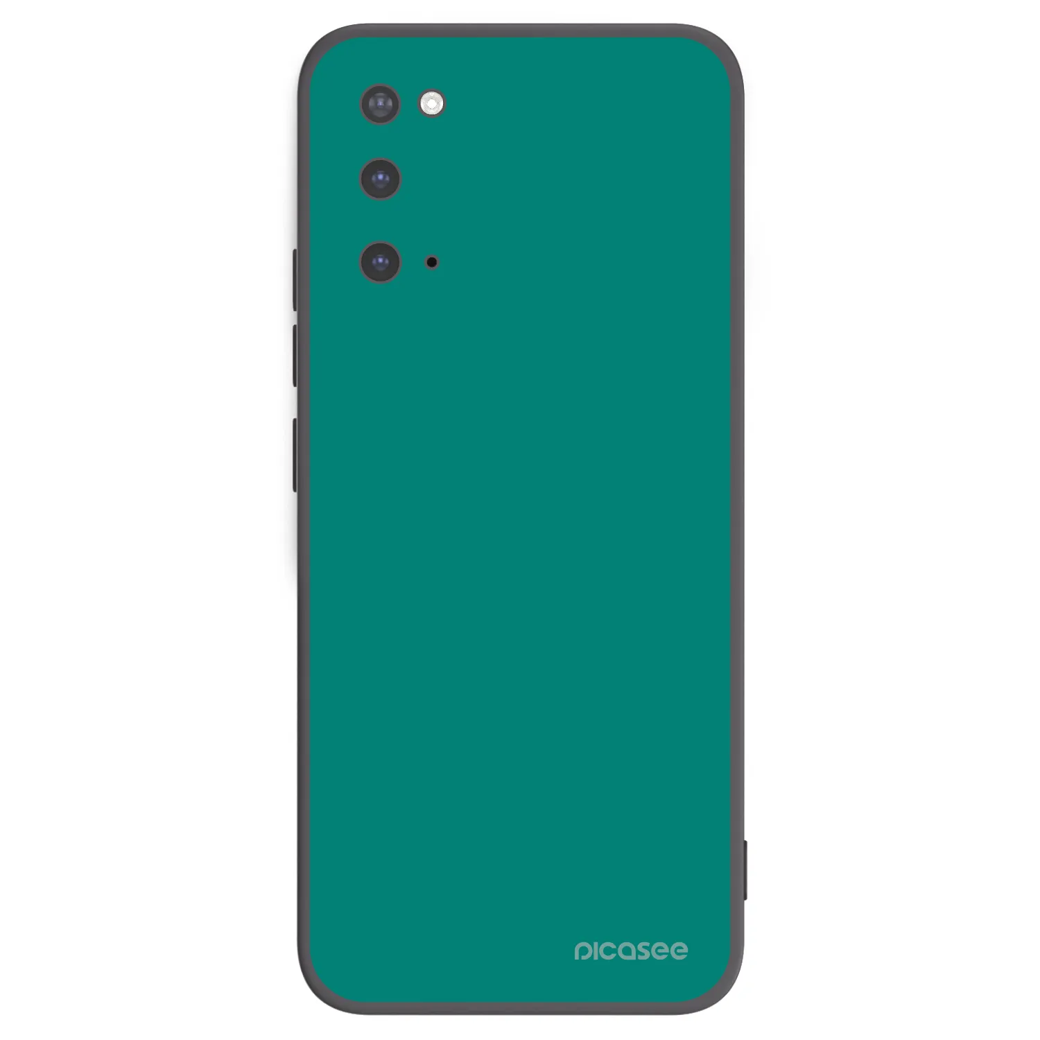 Picasee husă neagră din silicon pentru Samsung Galaxy S20 G980F - Emerald Mist