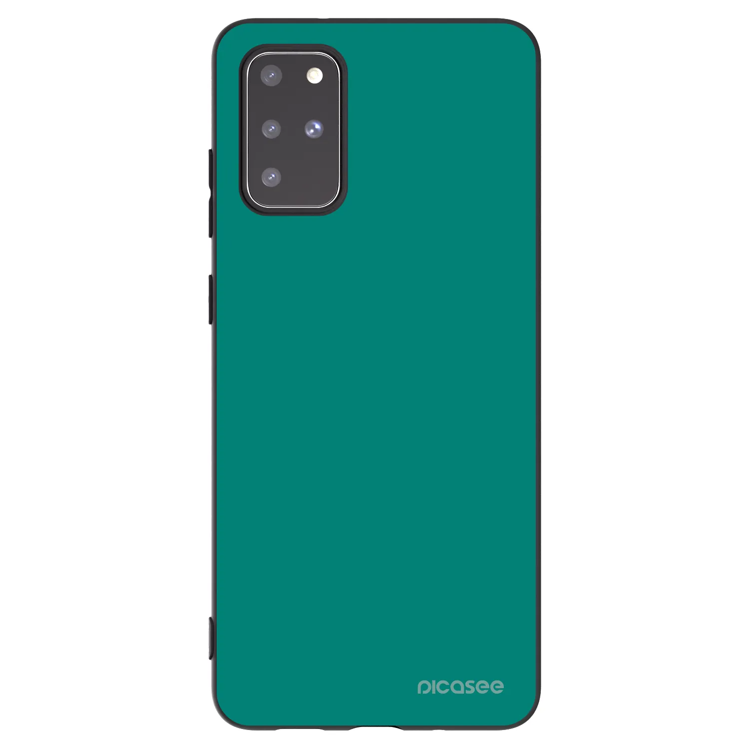 Picasee husă neagră din silicon pentru Samsung Galaxy S20+ G985F - Emerald Mist
