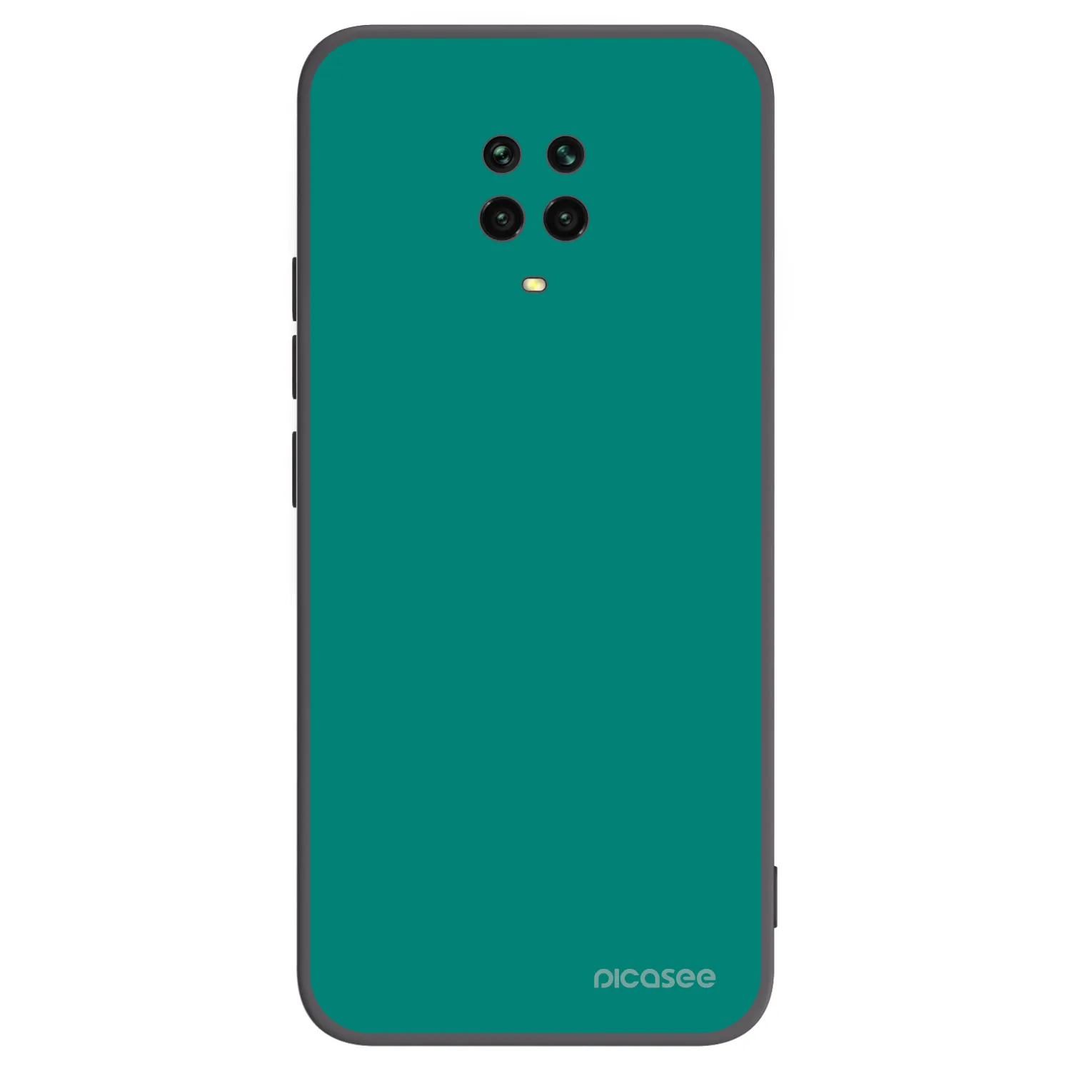 Picasee husă neagră din silicon pentru Xiaomi Redmi Note 9 Pro - Emerald Mist