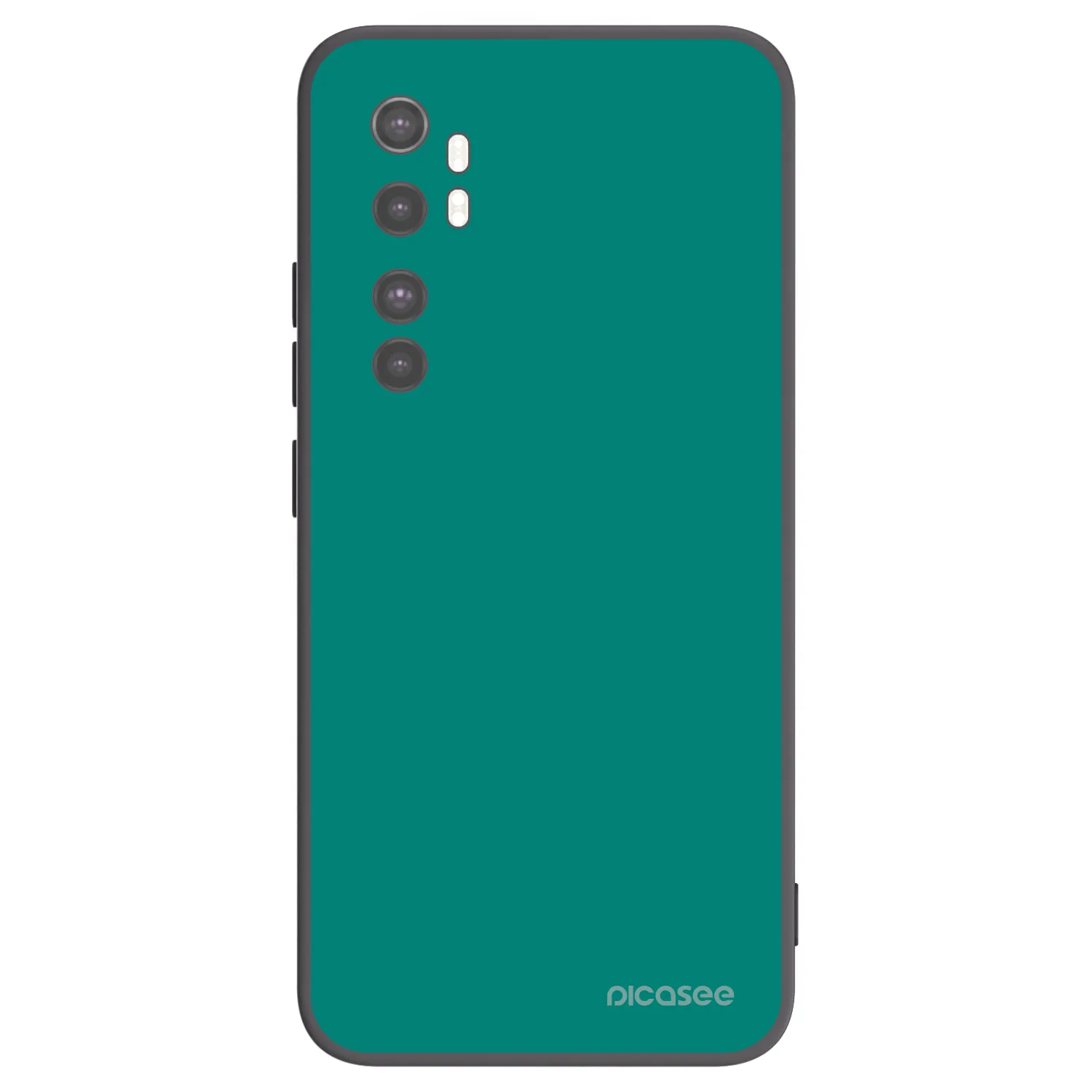 Picasee husă neagră din silicon pentru Xiaomi Mi Note 10 Lite - Emerald Mist