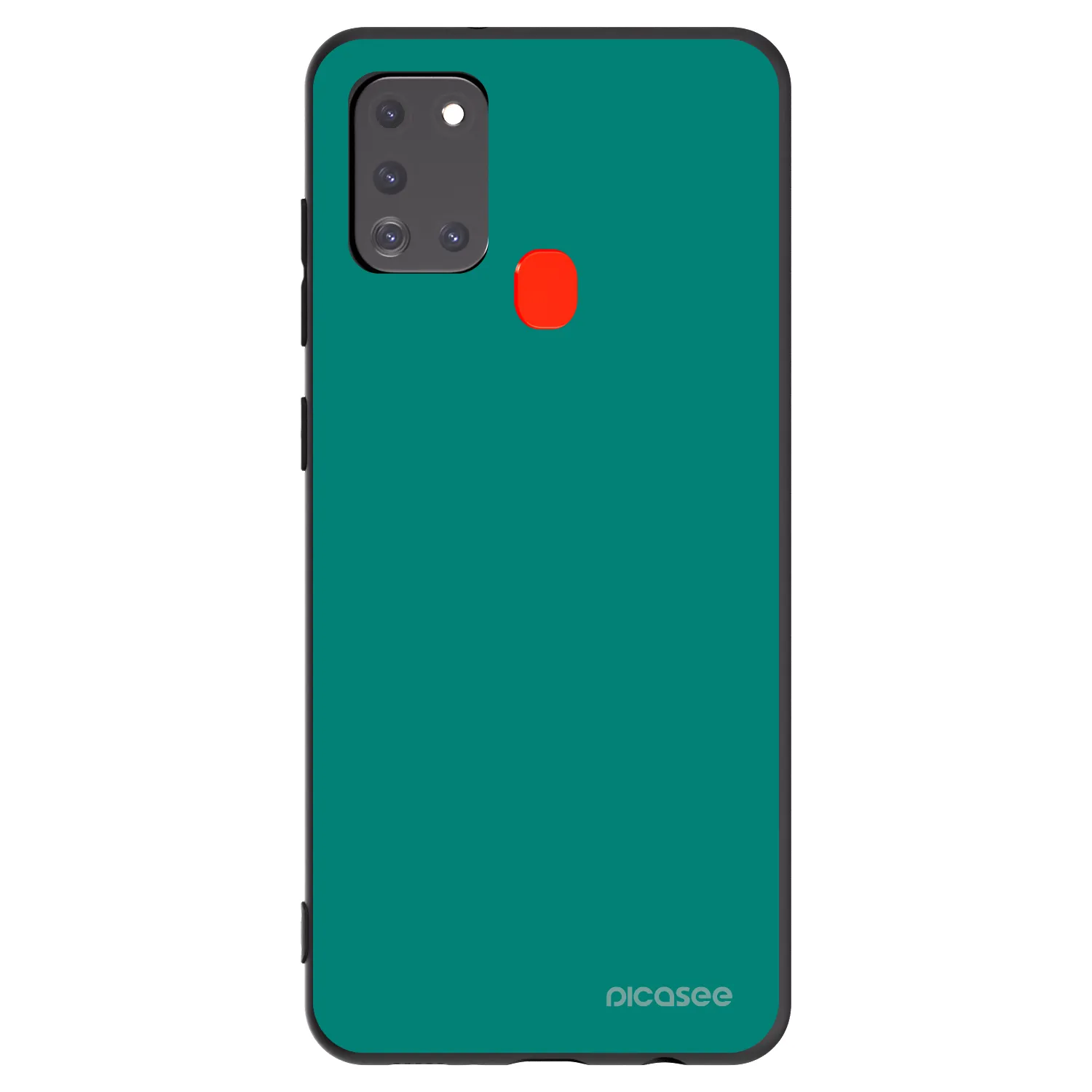 Picasee husă neagră din silicon pentru Samsung Galaxy A21s - Emerald Mist