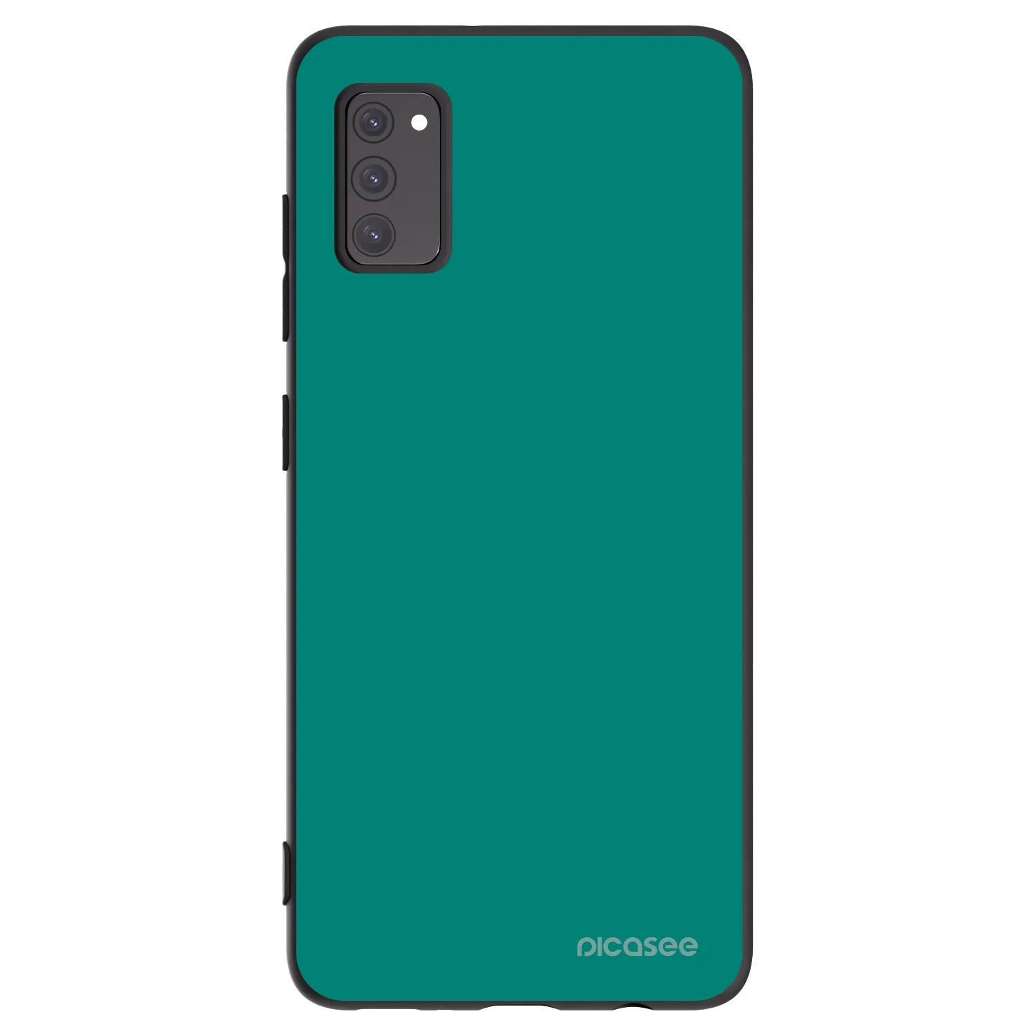 Picasee husă neagră din silicon pentru Samsung Galaxy A41 A415F - Emerald Mist