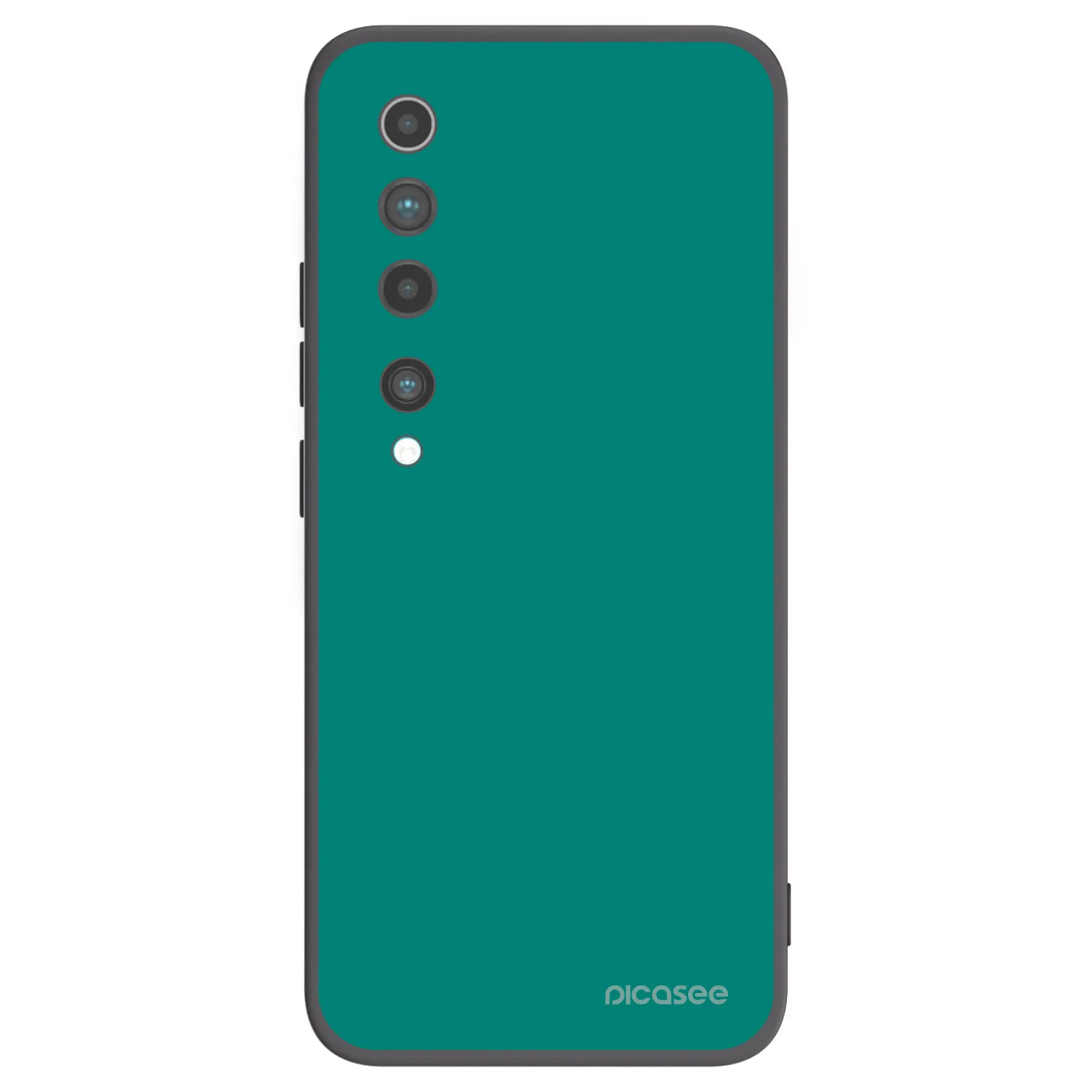 Picasee husă neagră din silicon pentru Xiaomi Mi 10 - Emerald Mist
