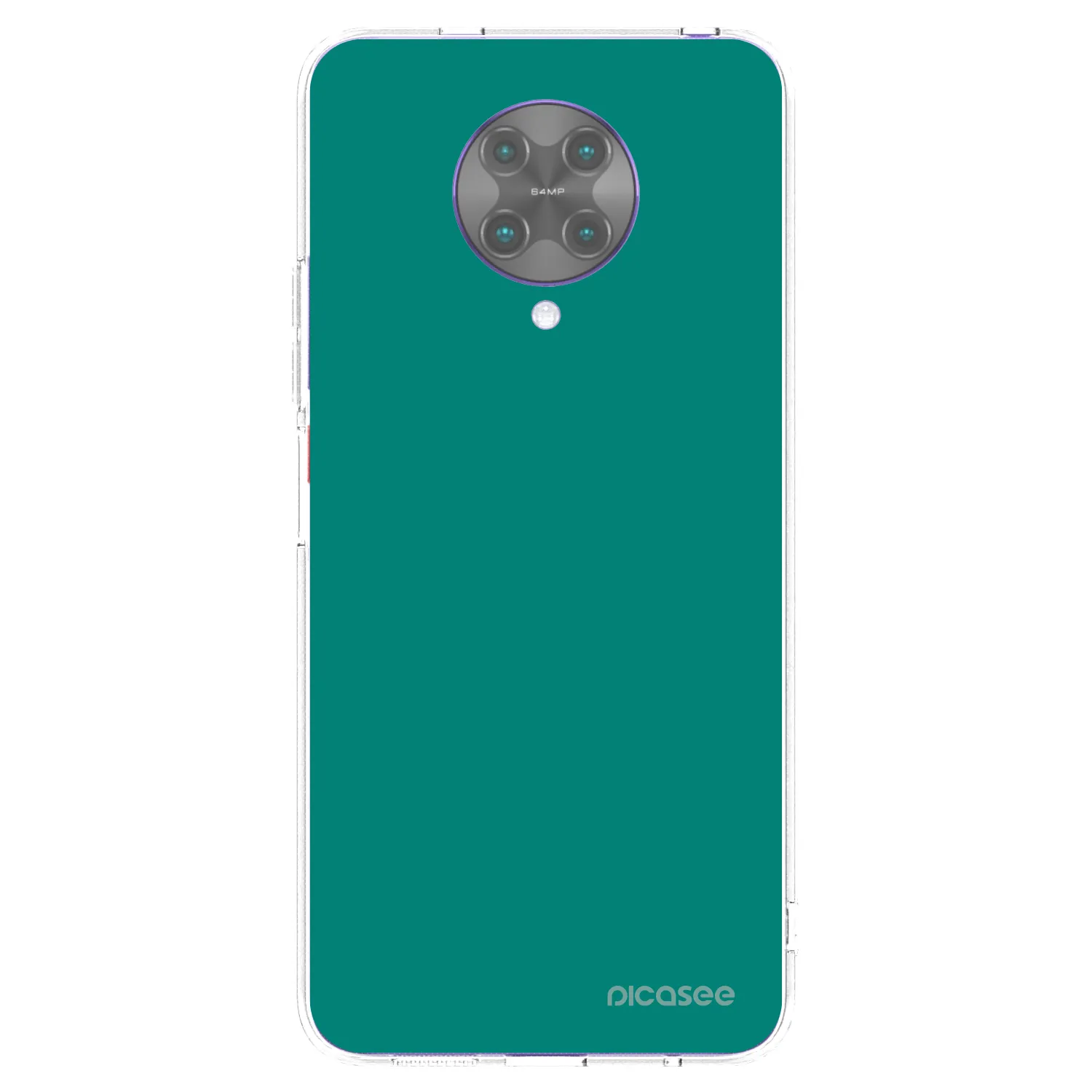 Picasee husă transparentă din silicon pentru Xiaomi Poco F2 Pro - Emerald Mist