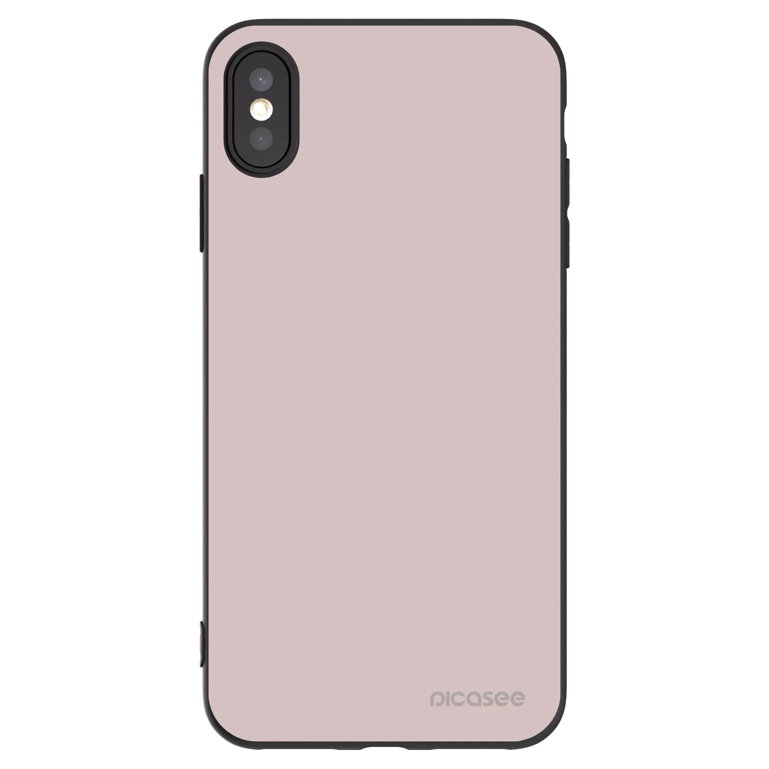 Picasee husă neagră din silicon pentru Apple iPhone XS Max - Fantasy Fade