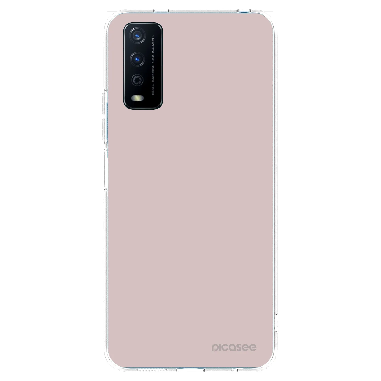 Picasee husă transparentă din silicon pentru Vivo Y11s - Fantasy Fade