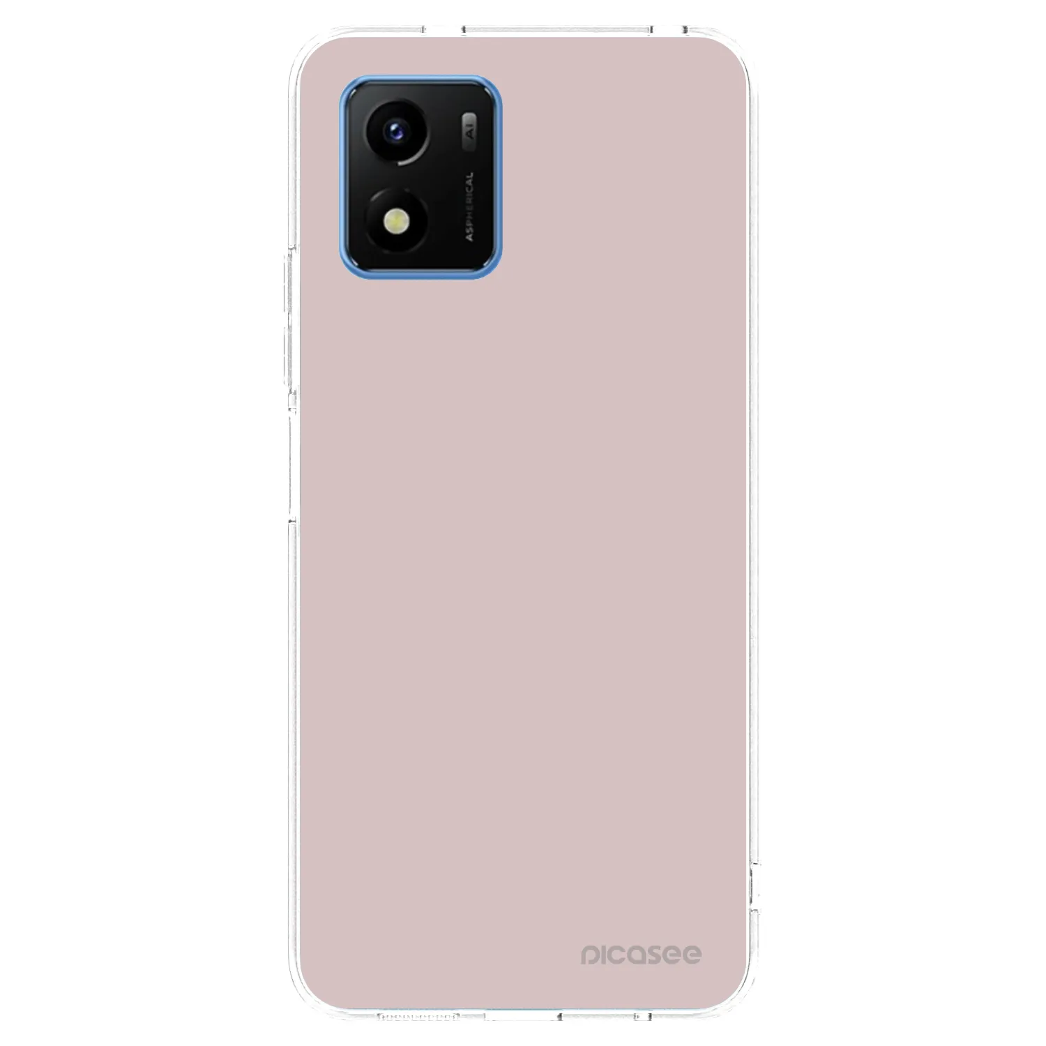 Picasee husă transparentă din silicon pentru Vivo Y01 - Fantasy Fade