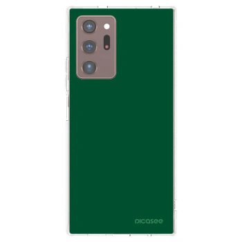 Picasee husă transparentă din silicon pentru Samsung Galaxy Note 20 Ultra - Green Gleam